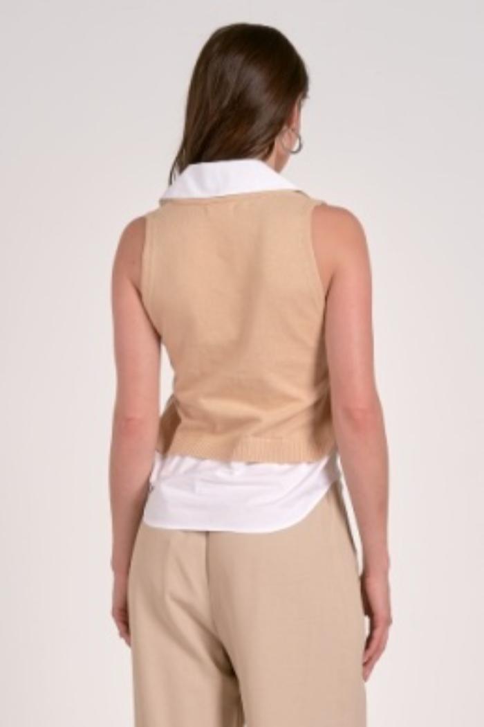 LAYERED VEST TOP Product Image