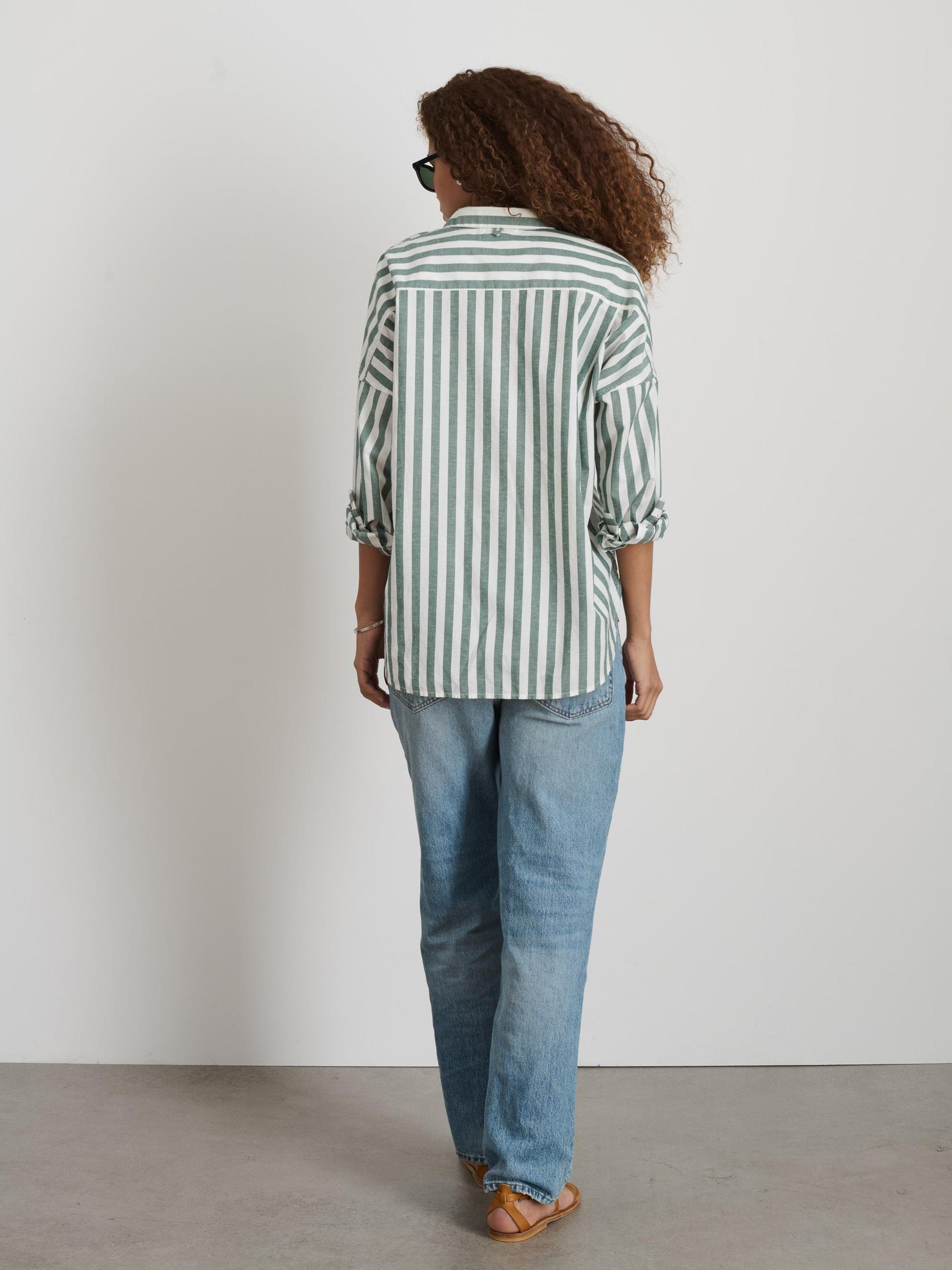 Jo Shirt in Positano Stripe Product Image