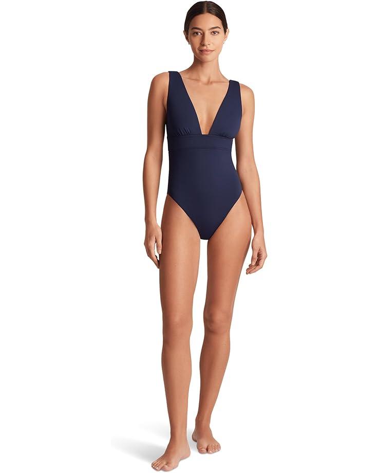 Modern Edge Rib Toni Plunge One Piece Product Image
