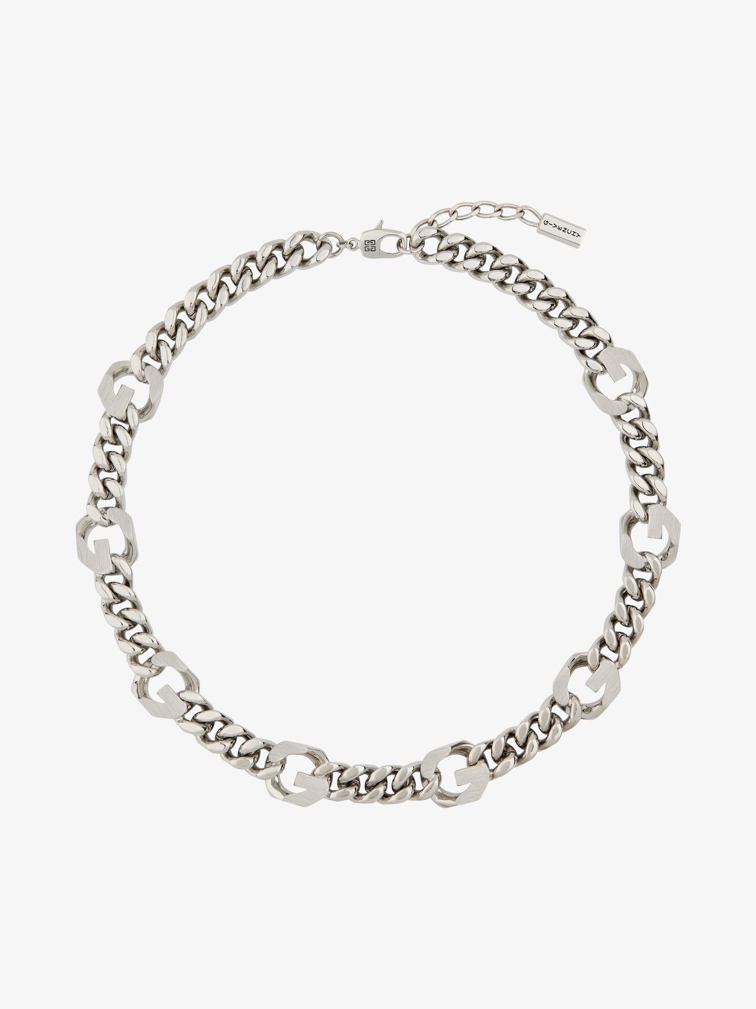 Mens G Chain Link Necklace Product Image