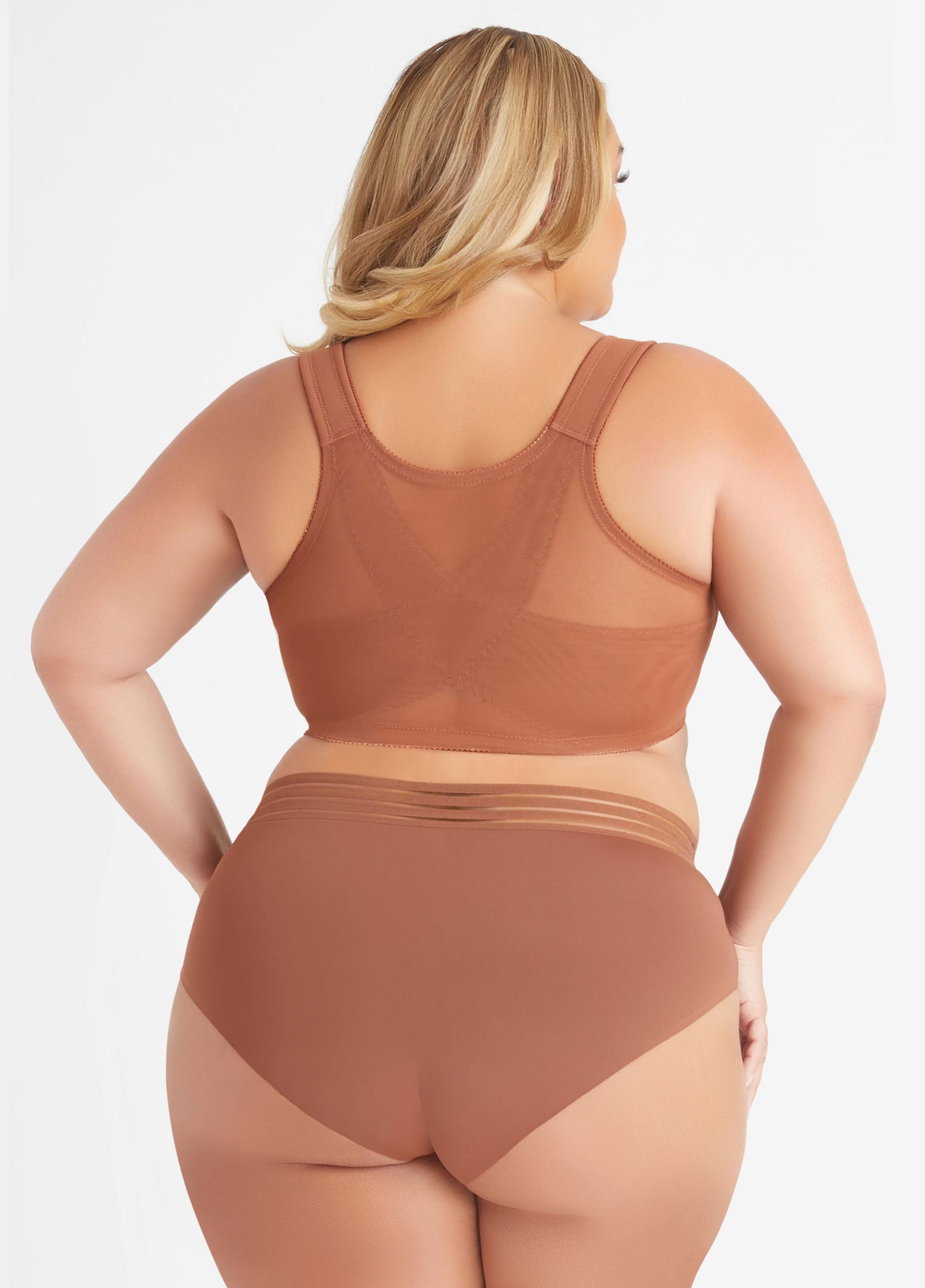 Front Close Wireless Posture Bra Product Image