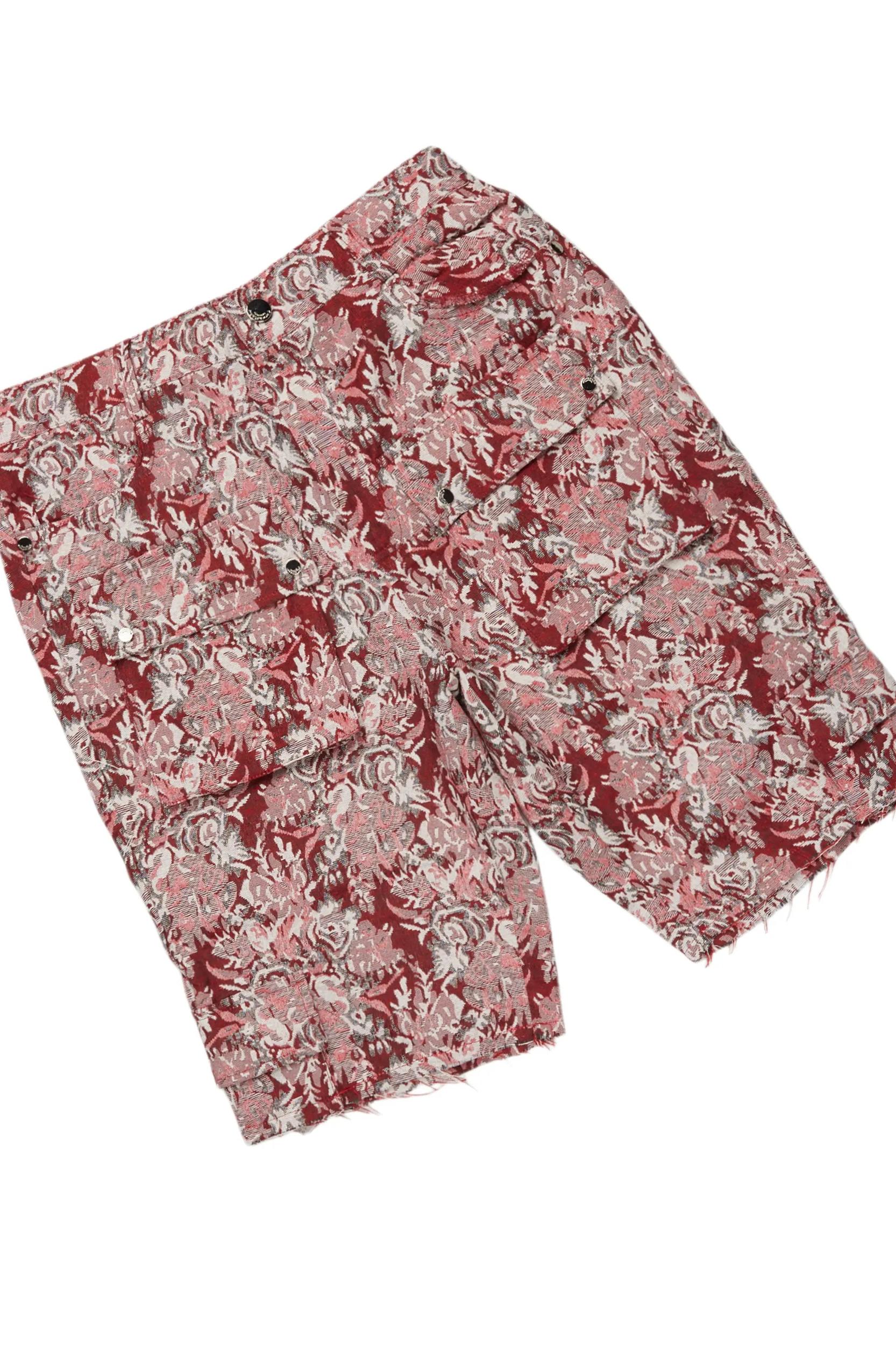 Viviane White/Pink T-Shirt Short Set Female Product Image