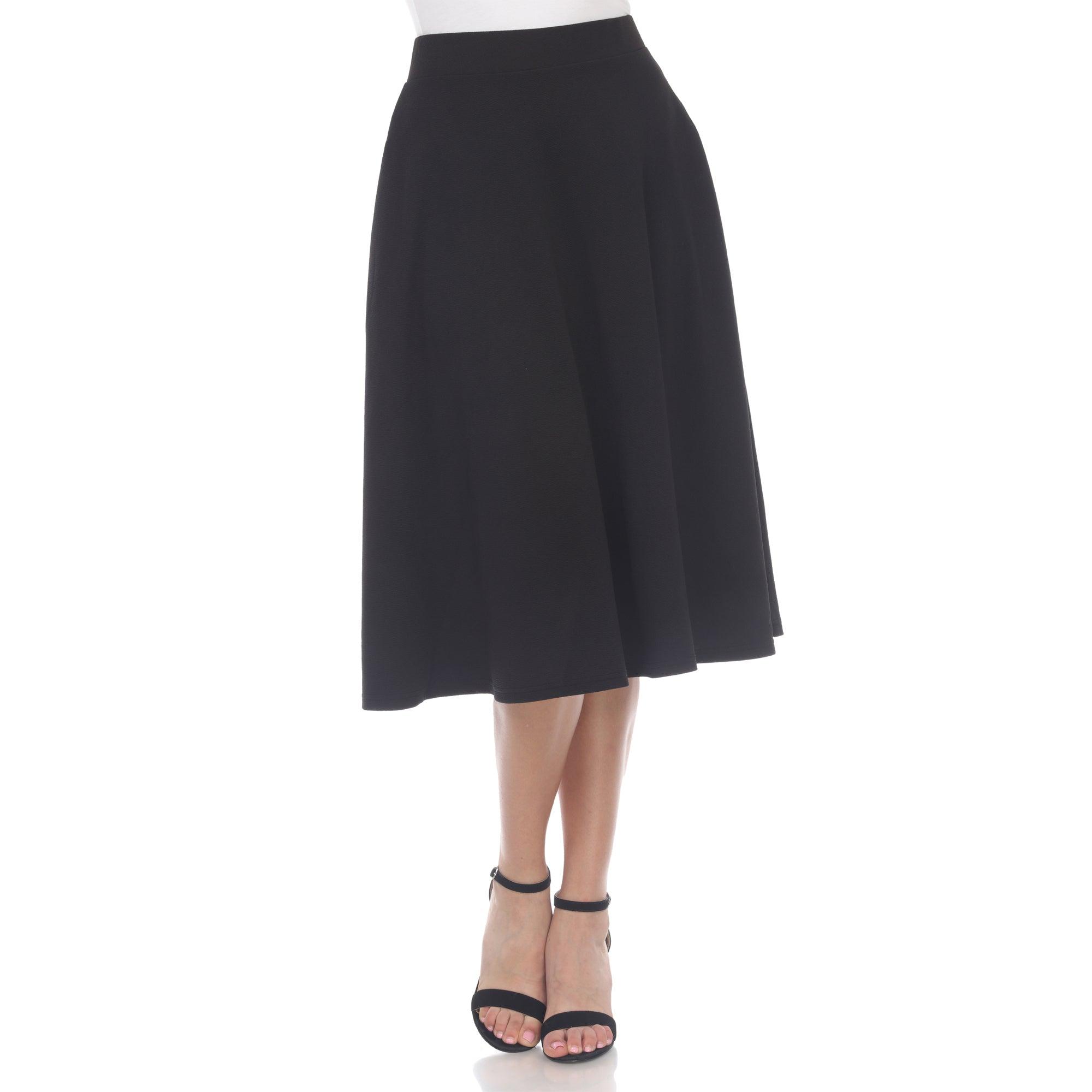 Tasmin Flare Midi Skirts Product Image
