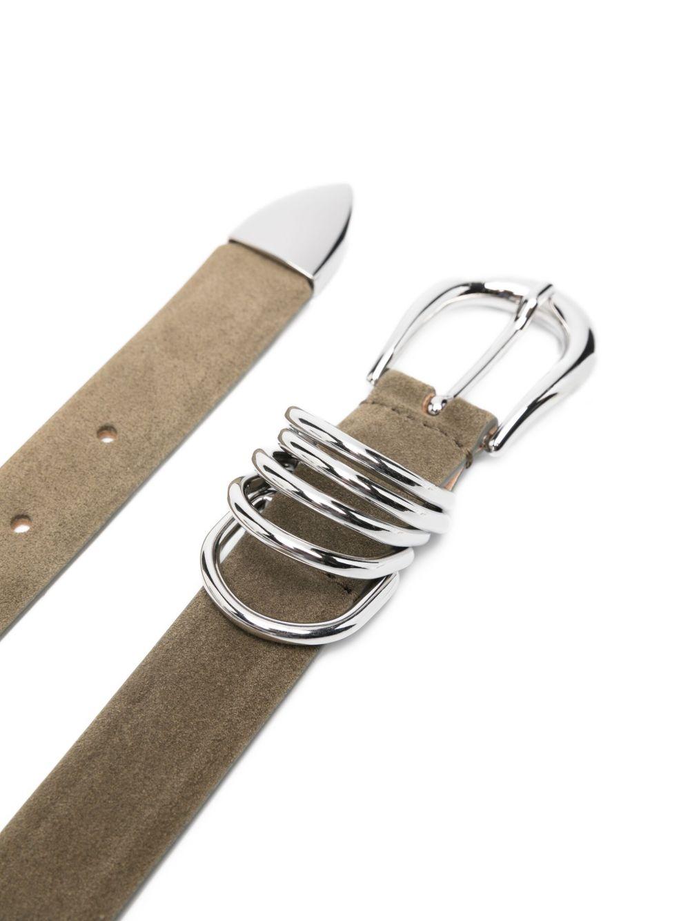 Hollyhock suede belt Product Image