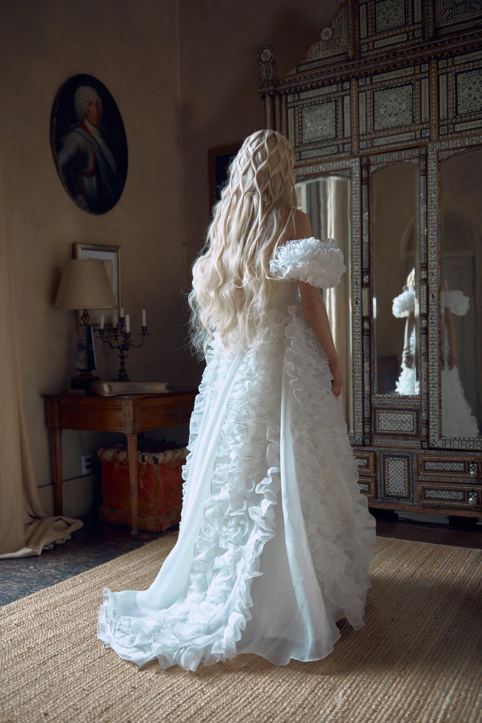 The Ivory Flower Gown Product Image