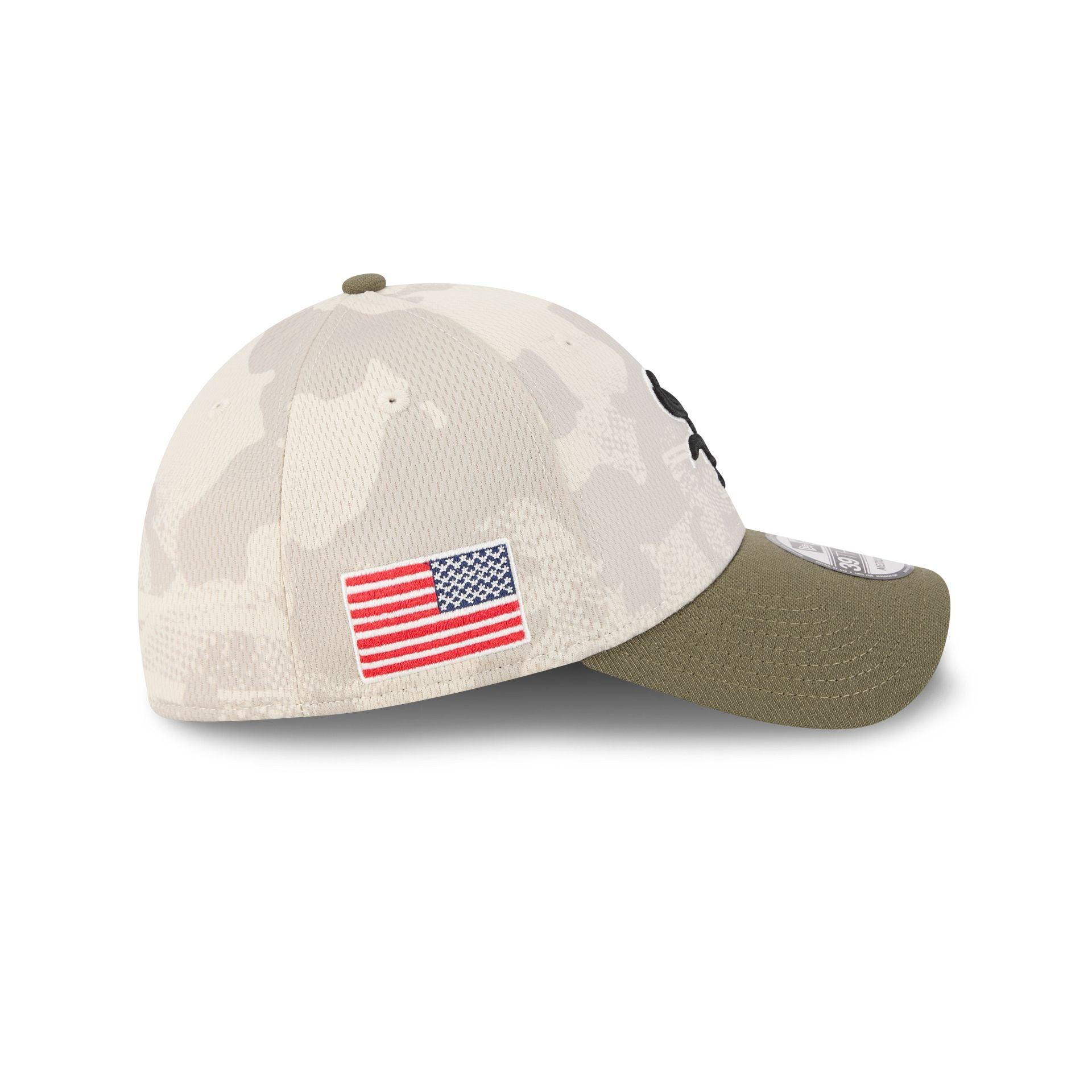 Chicago White Sox Armed Forces Day 2025 39THIRTY Stretch Fit Hat Male Product Image
