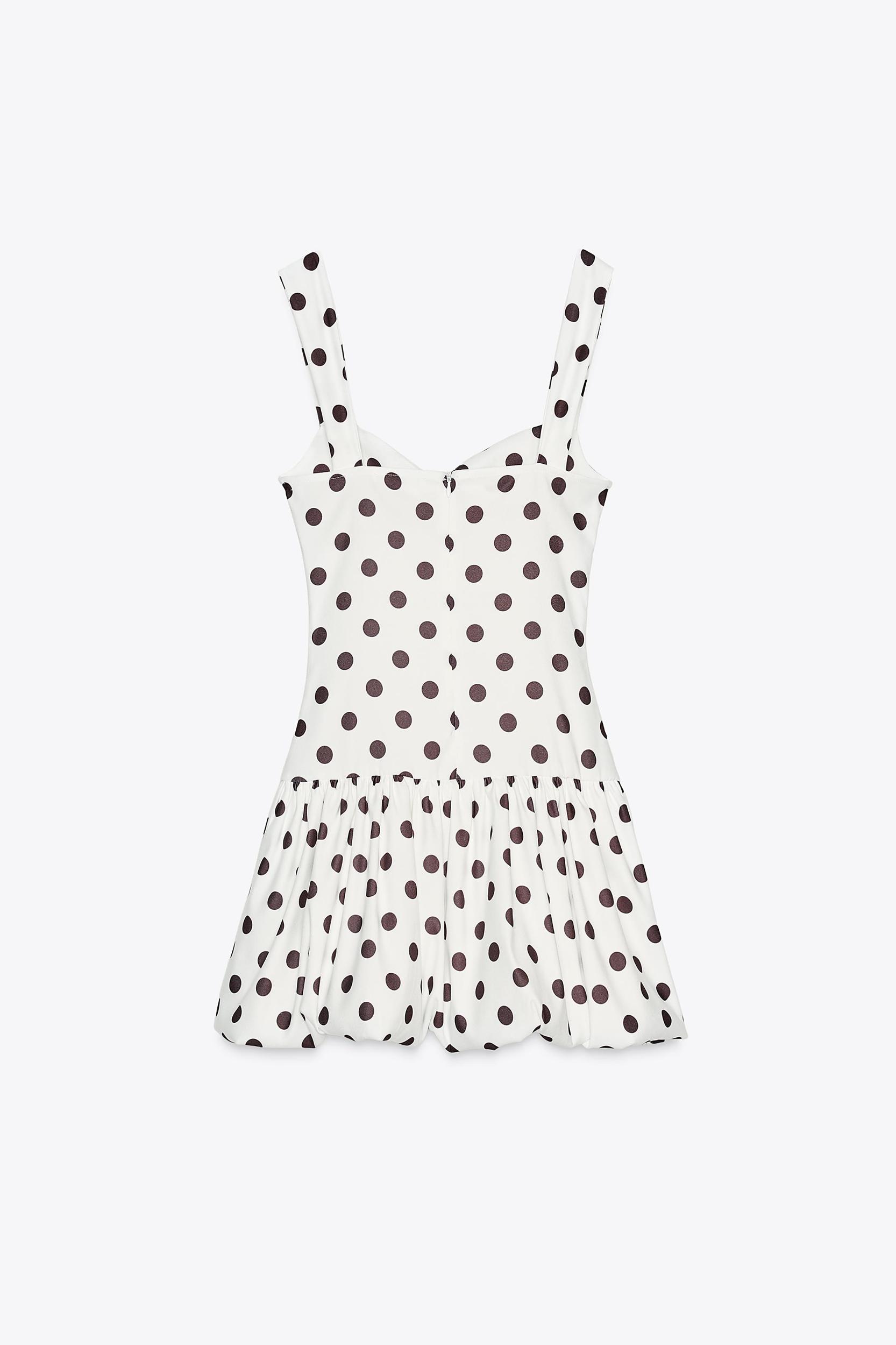 POLKA DOT BALLOON DRESS Product Image
