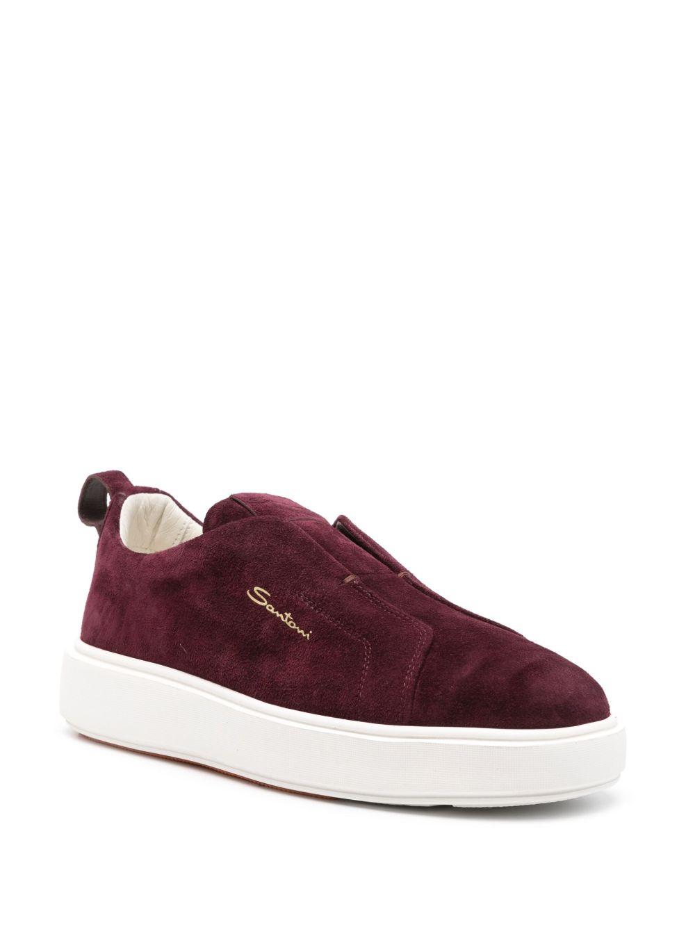suede slip-on sneakers Product Image