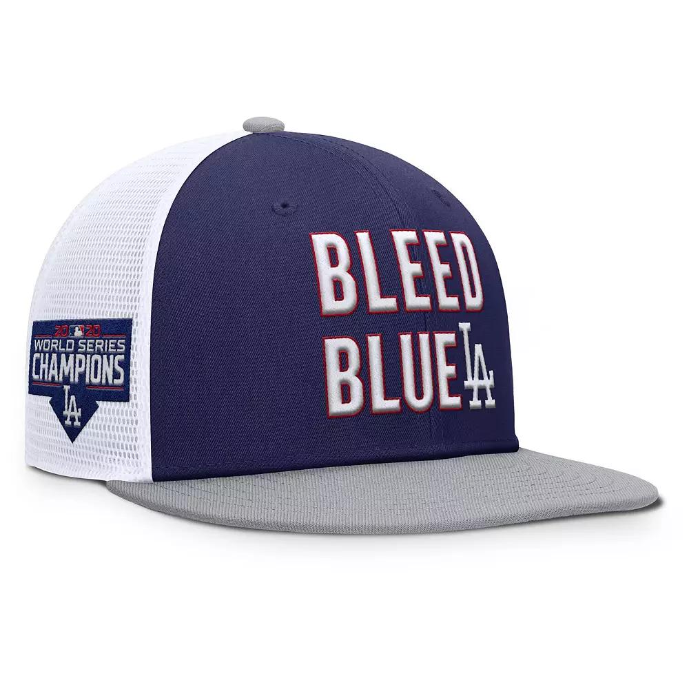 Men's Nike  Blue Los Angeles Dodgers Pro Trucker Snapback Hat, Size: Medium/Large Product Image