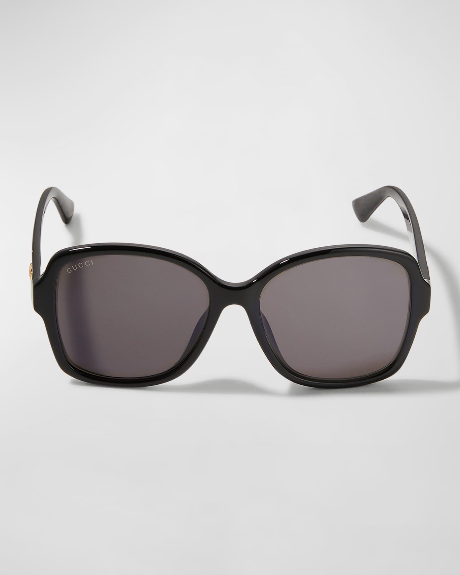 Womens 57MM Rectangular Sunglasses Product Image