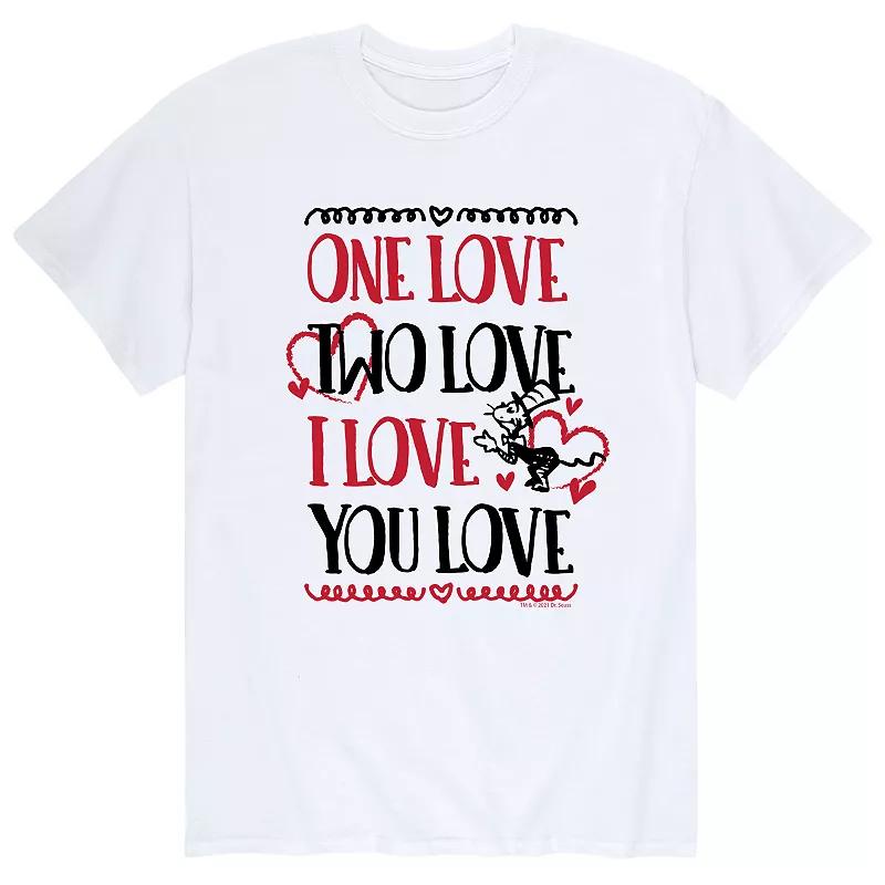 Men's Dr. Seuss "One Love, Two Love, I Love You Love" Tee,  Product Image