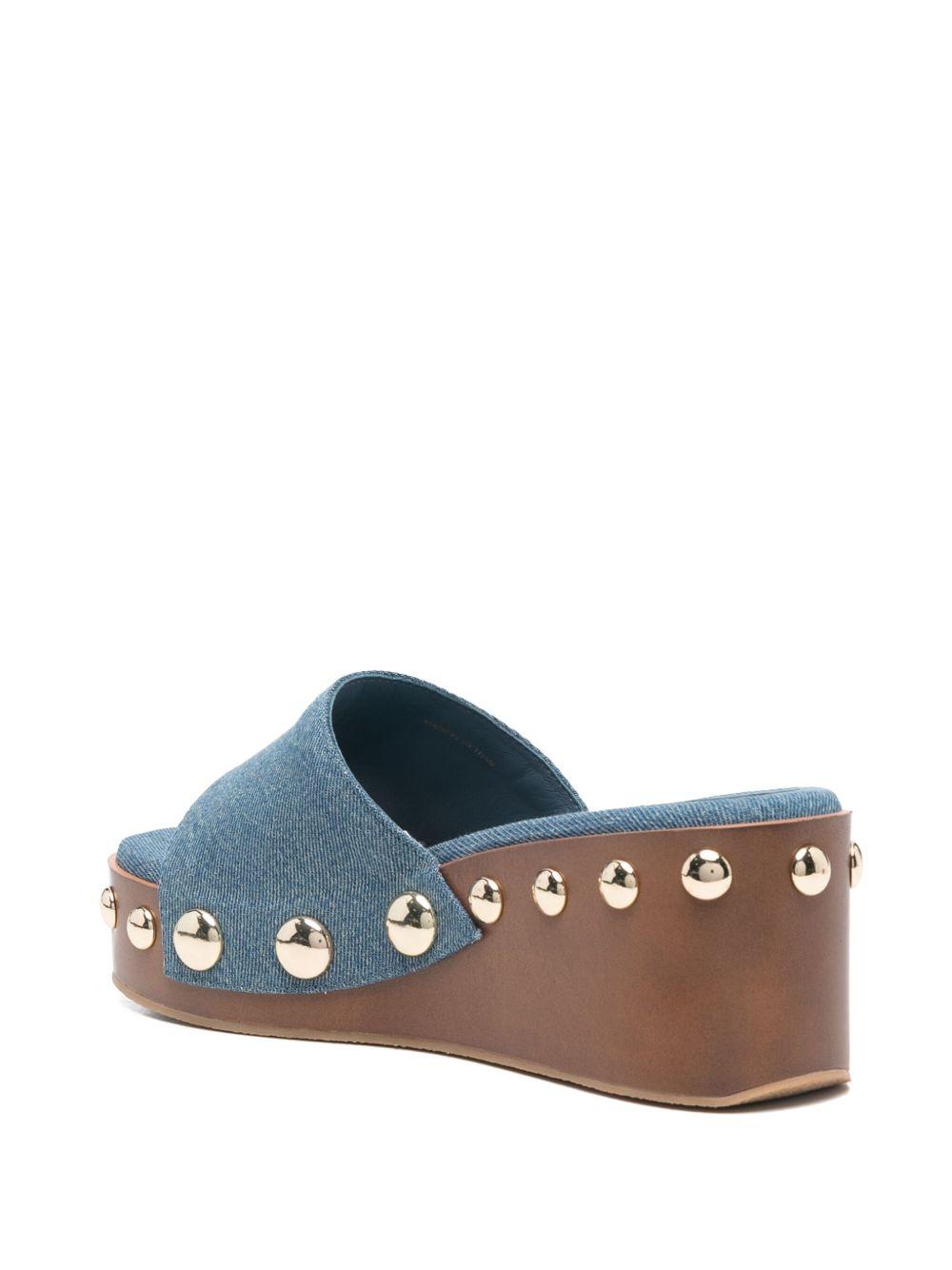 65mm denim sandals  Product Image
