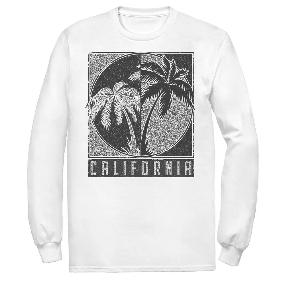 Men's Fifth Sun California Palms Poster Tee, Size: 3XL, White Product Image