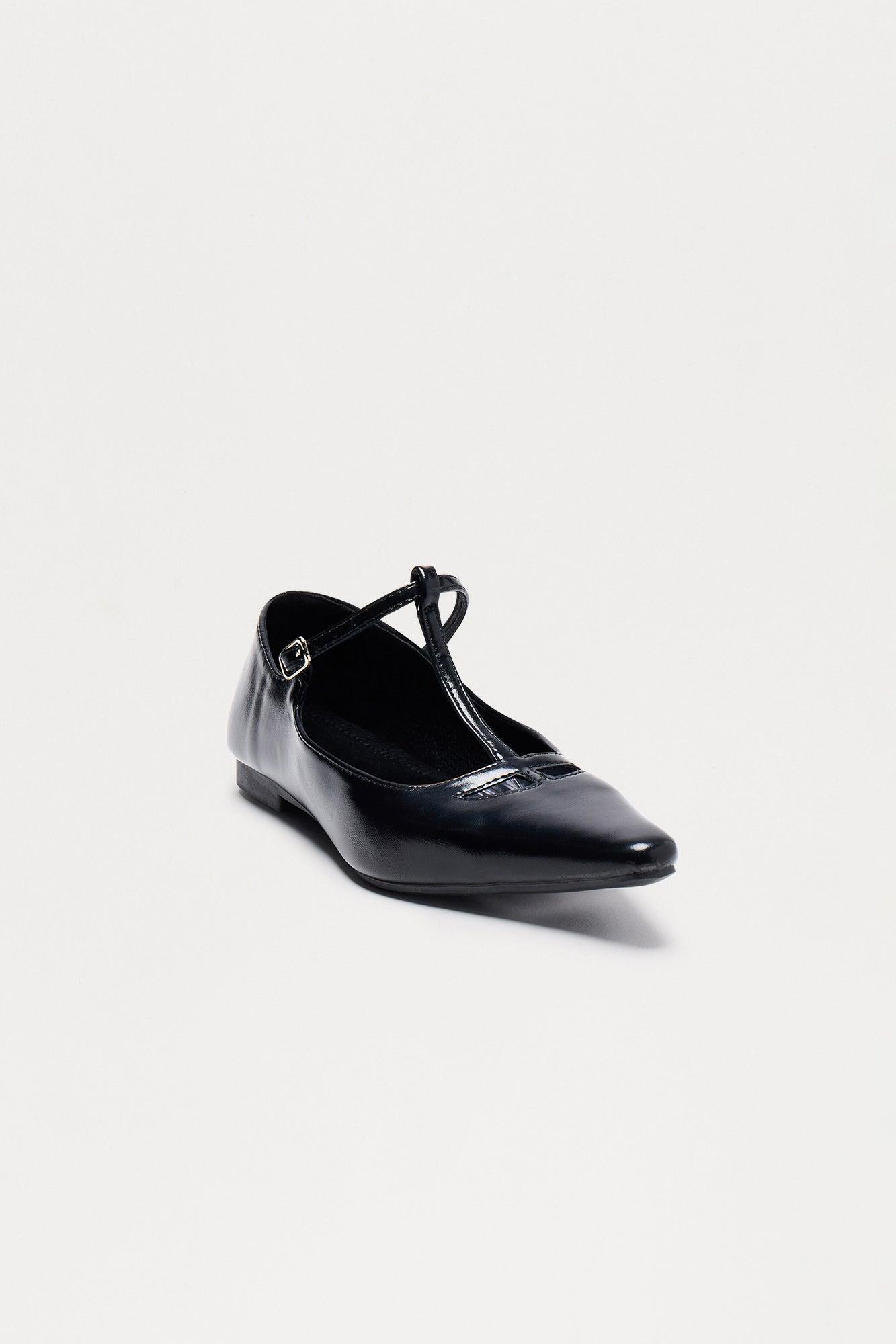 Venette Pointed Toe Flats - Black Female Product Image