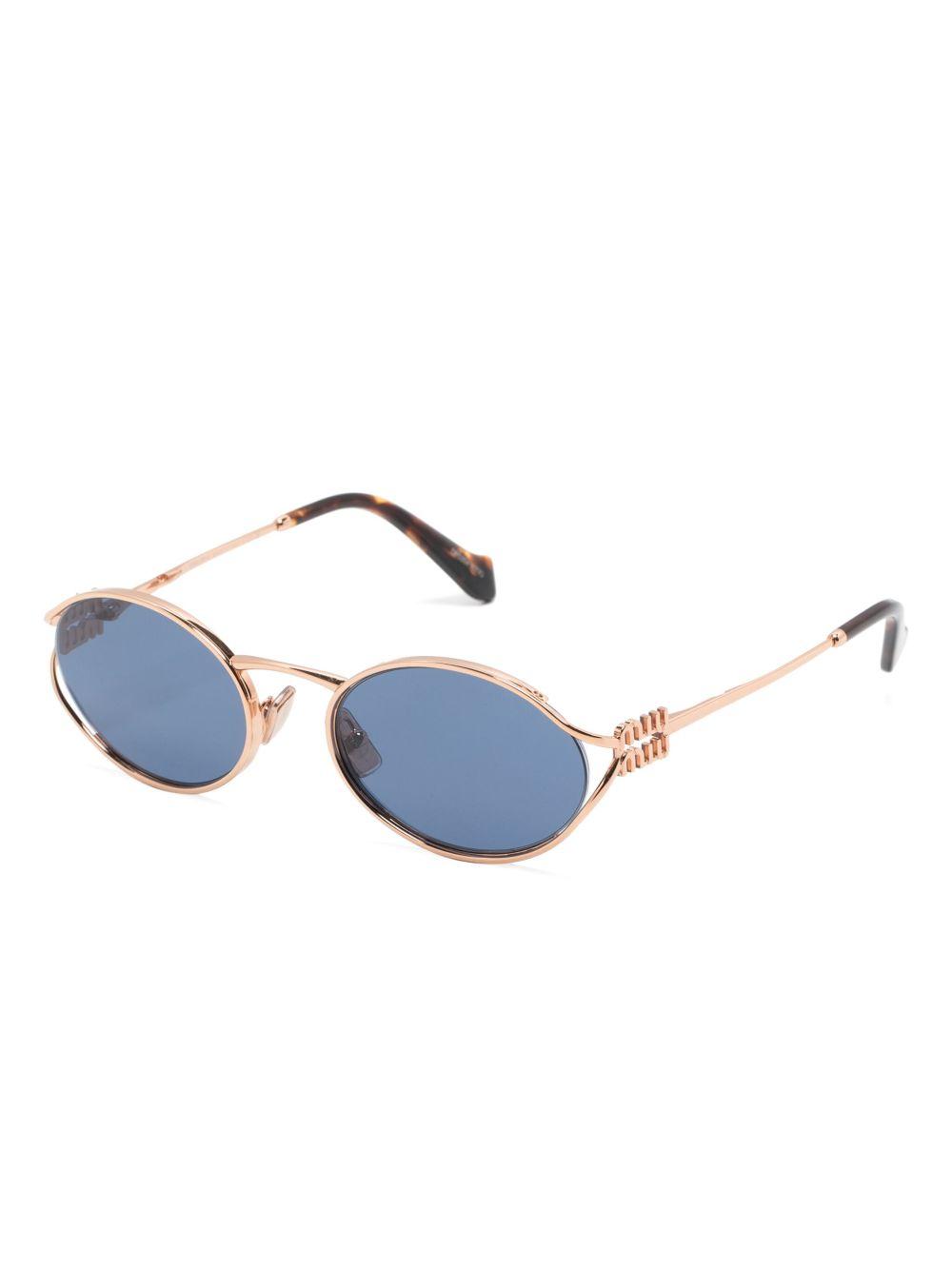 oval-frame sunglasses Product Image