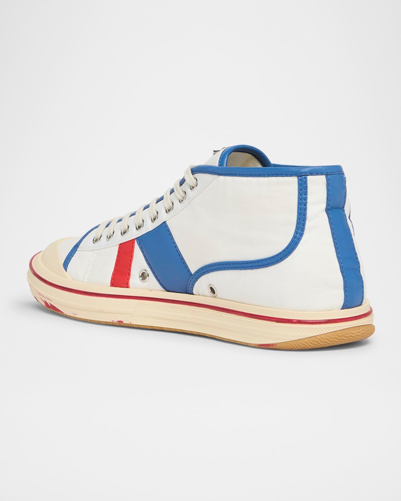Men's Eliot Canvas Mid-Top Sneakers Product Image