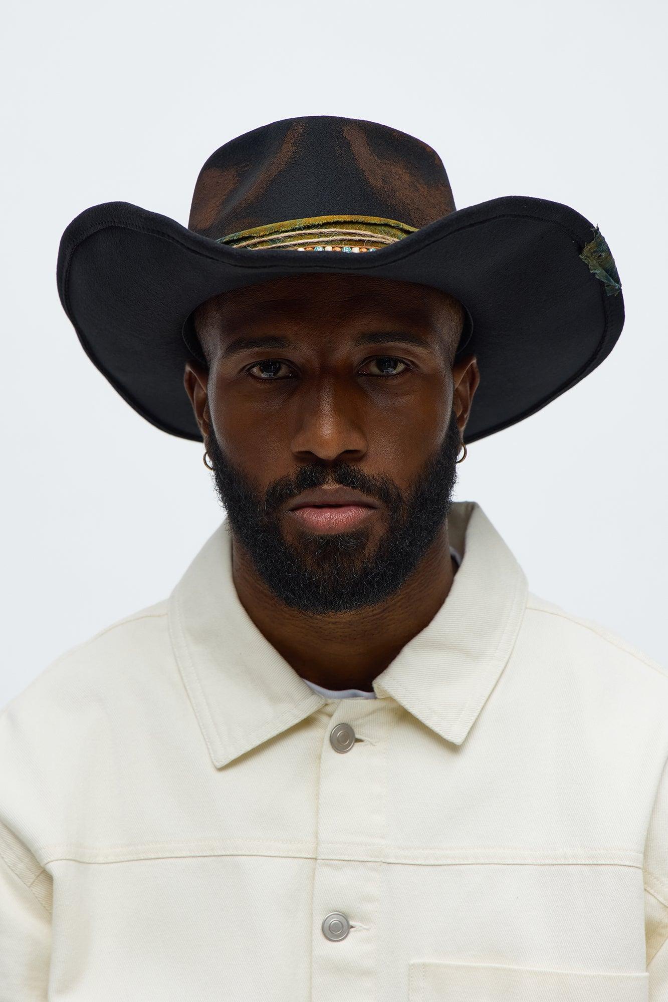 Desert Sin Novelty Cowboy Hat  - Brown Male Product Image
