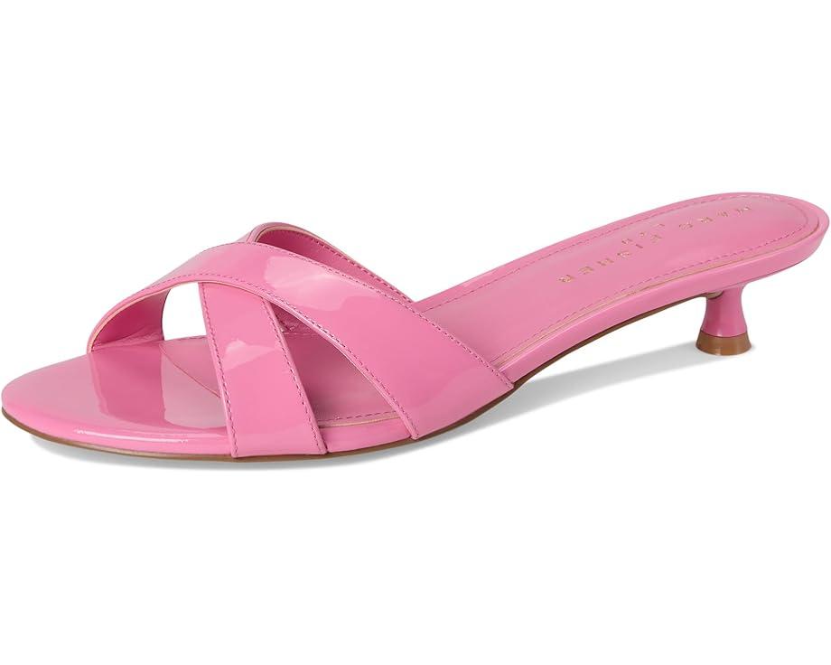 Carolina Patent Leather Kitten Heel Sandals Product Image