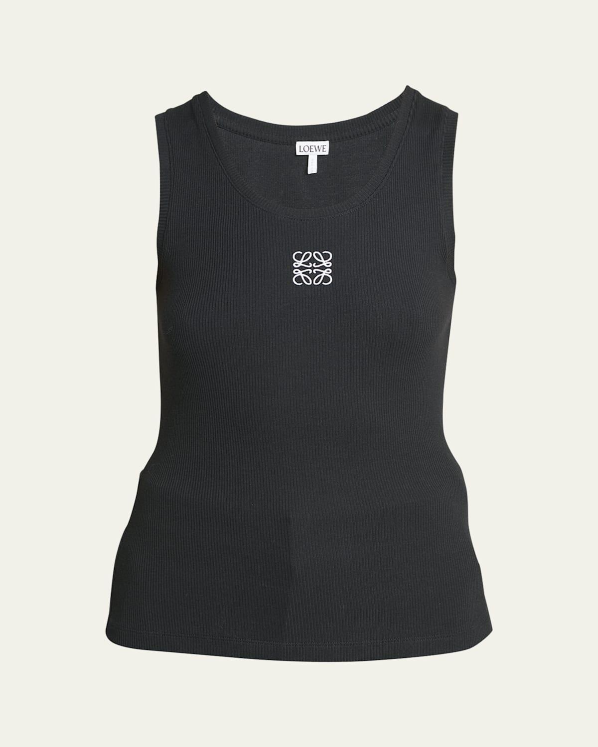 Anagram Logo Ribbed Tank Top Product Image