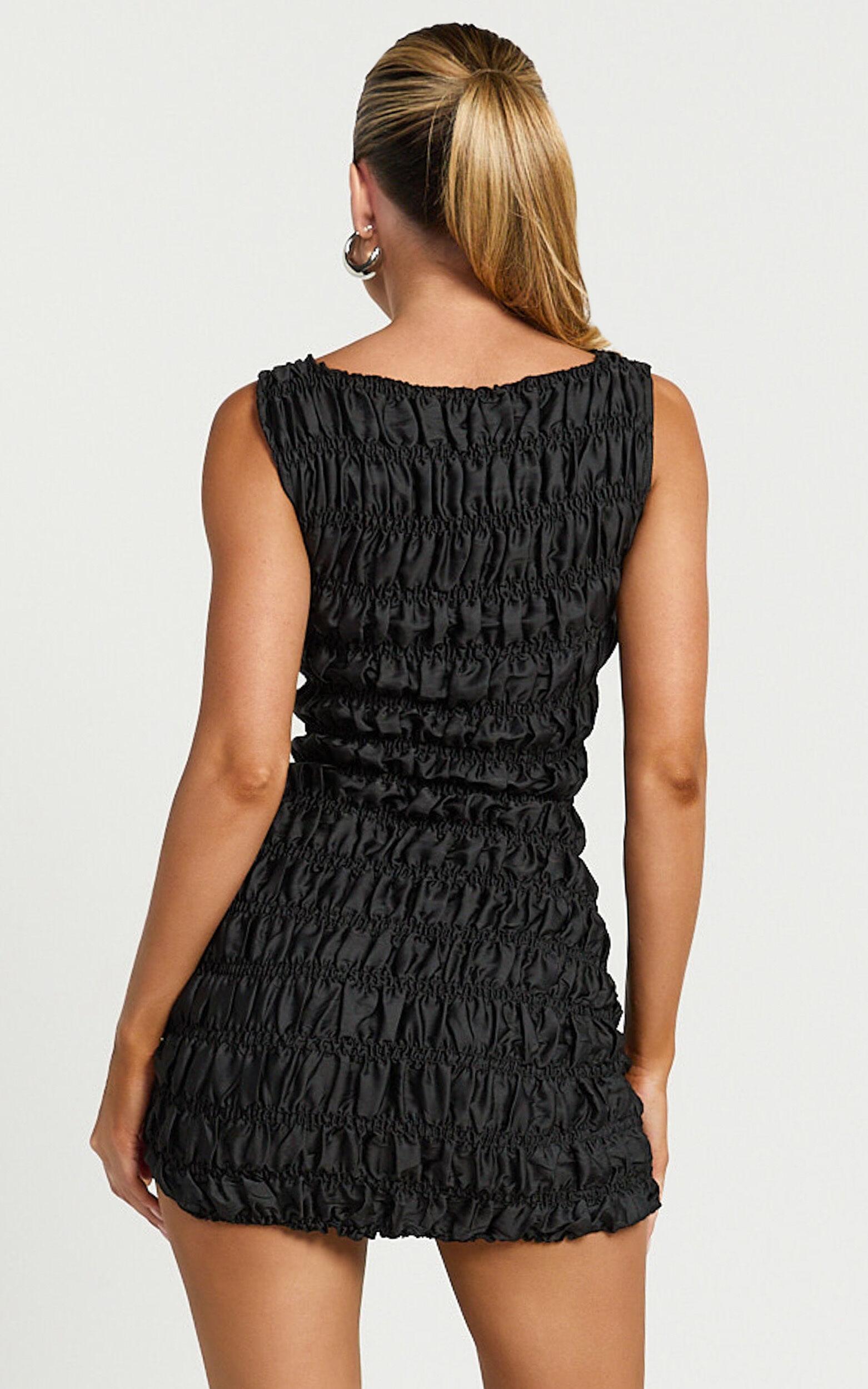 Lioness -  Guccio Mini Dress in Onyx Product Image