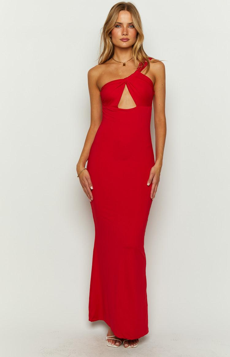 Ellis Red Maxi Dress Product Image