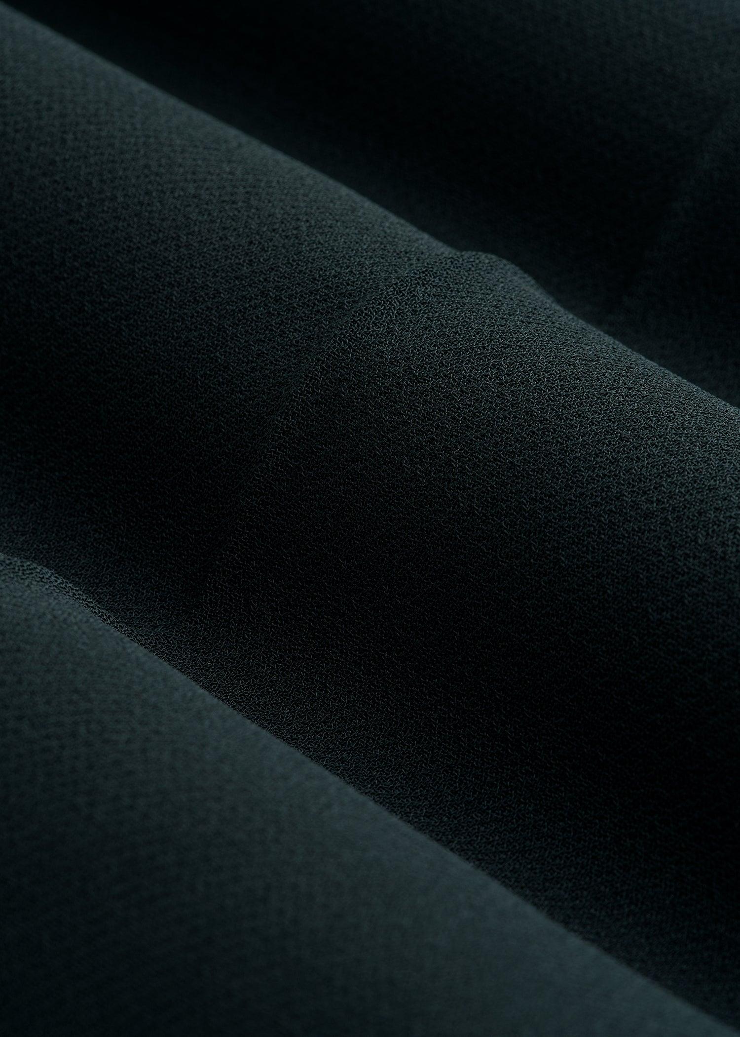 Pleated WIDE Leg Dress Pants for Tall Women in Midnight Green Female Product Image