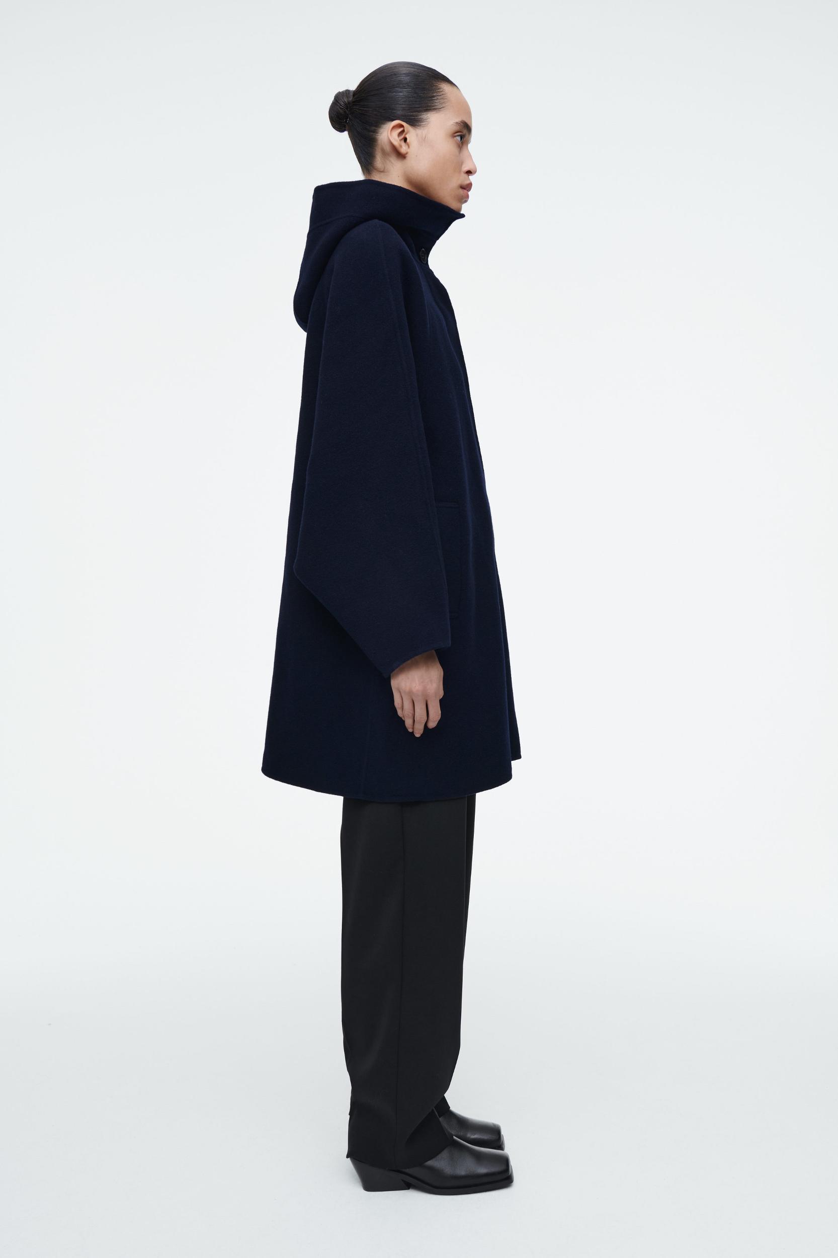 OVERSIZED DOUBLE-FACED WOOL COAT Product Image