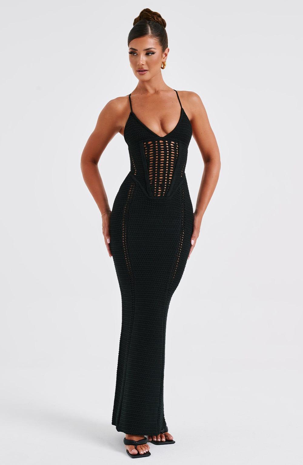 Xanthe Maxi Dress - Black Product Image