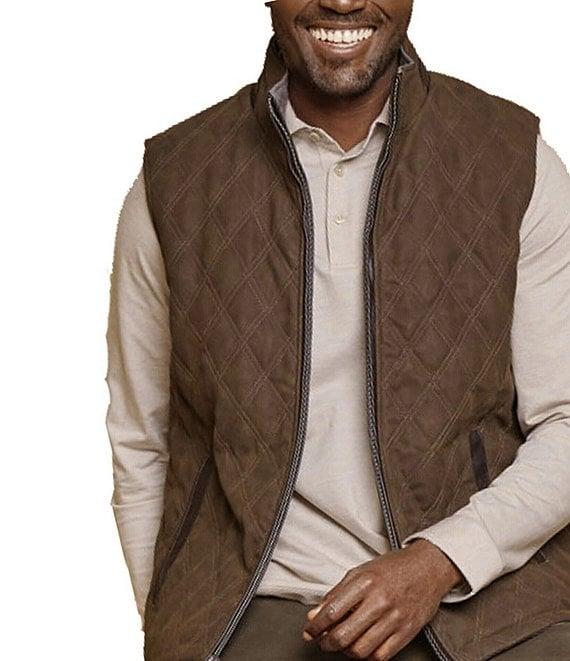 Johnston & Murphy Linked Oval Print Long Sleeve Woven Shirt Product Image