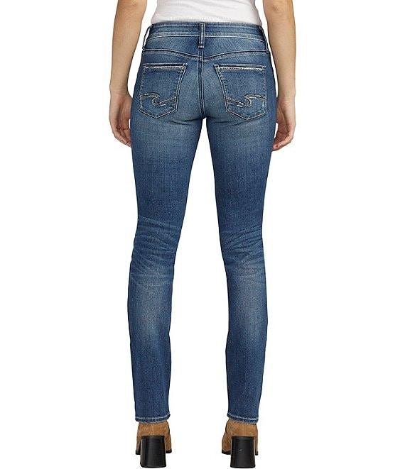 Silver Jeans Co. Suki Mid Rise Straight Leg Jeans Product Image