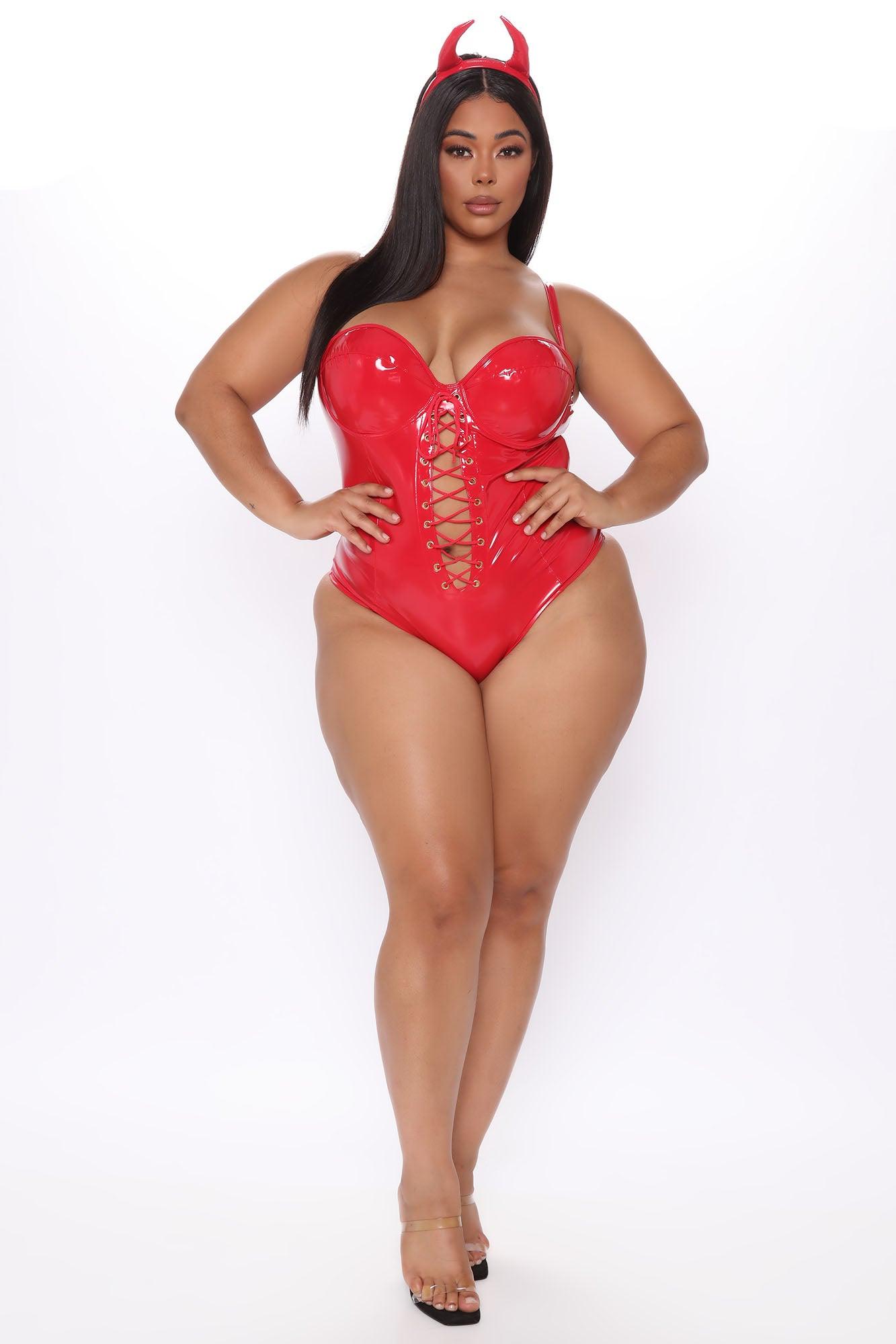 Hell and Back Devil 2 Piece Costume Set - Red Product Image