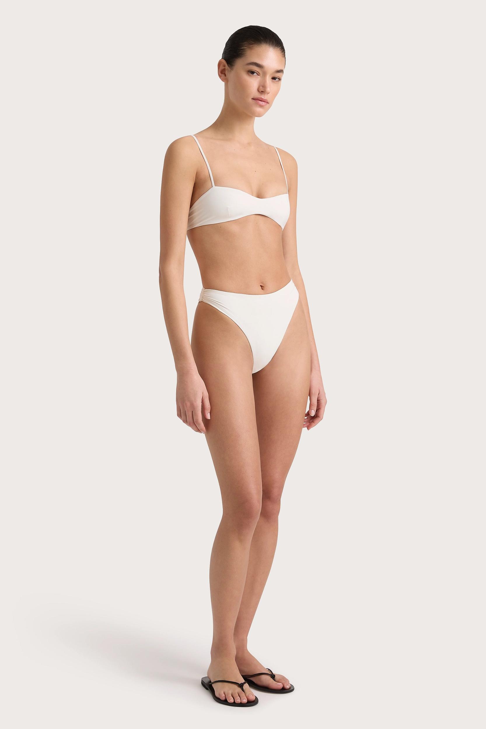 Emily Bikini Top White - Final Sale Product Image
