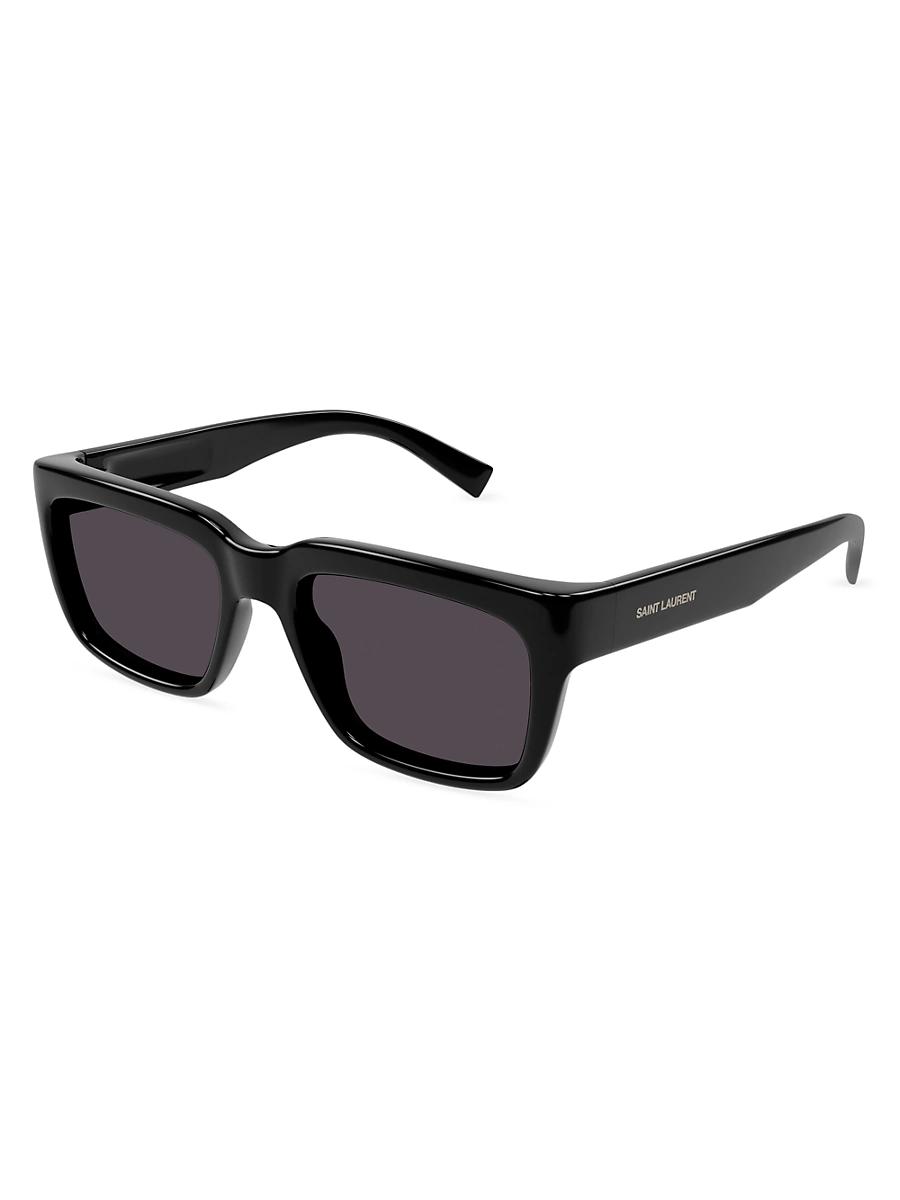 Mens Minimal 56MM Square Sunglasses Product Image