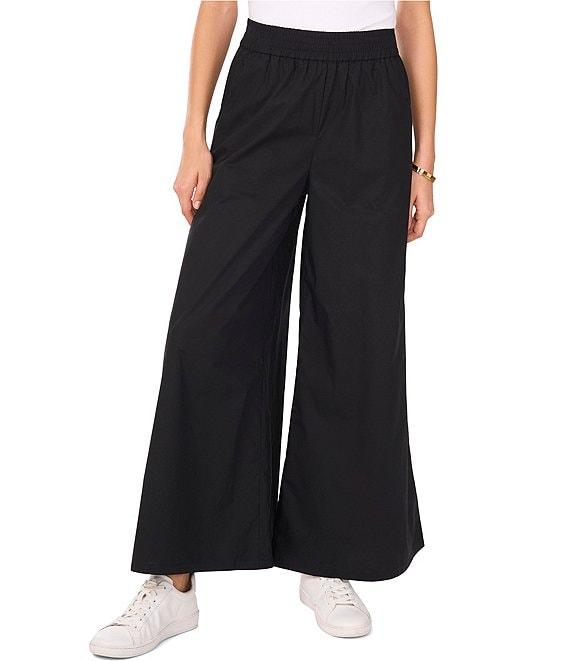 Vince Camuto Wide Leg Flat Front Pants Product Image