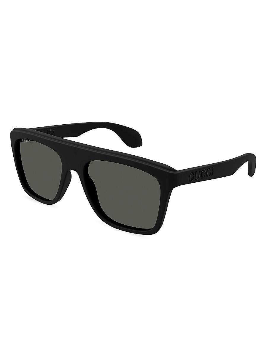 Mens Archive Details 59MM Acetate Web Pilot Sunglasses Product Image