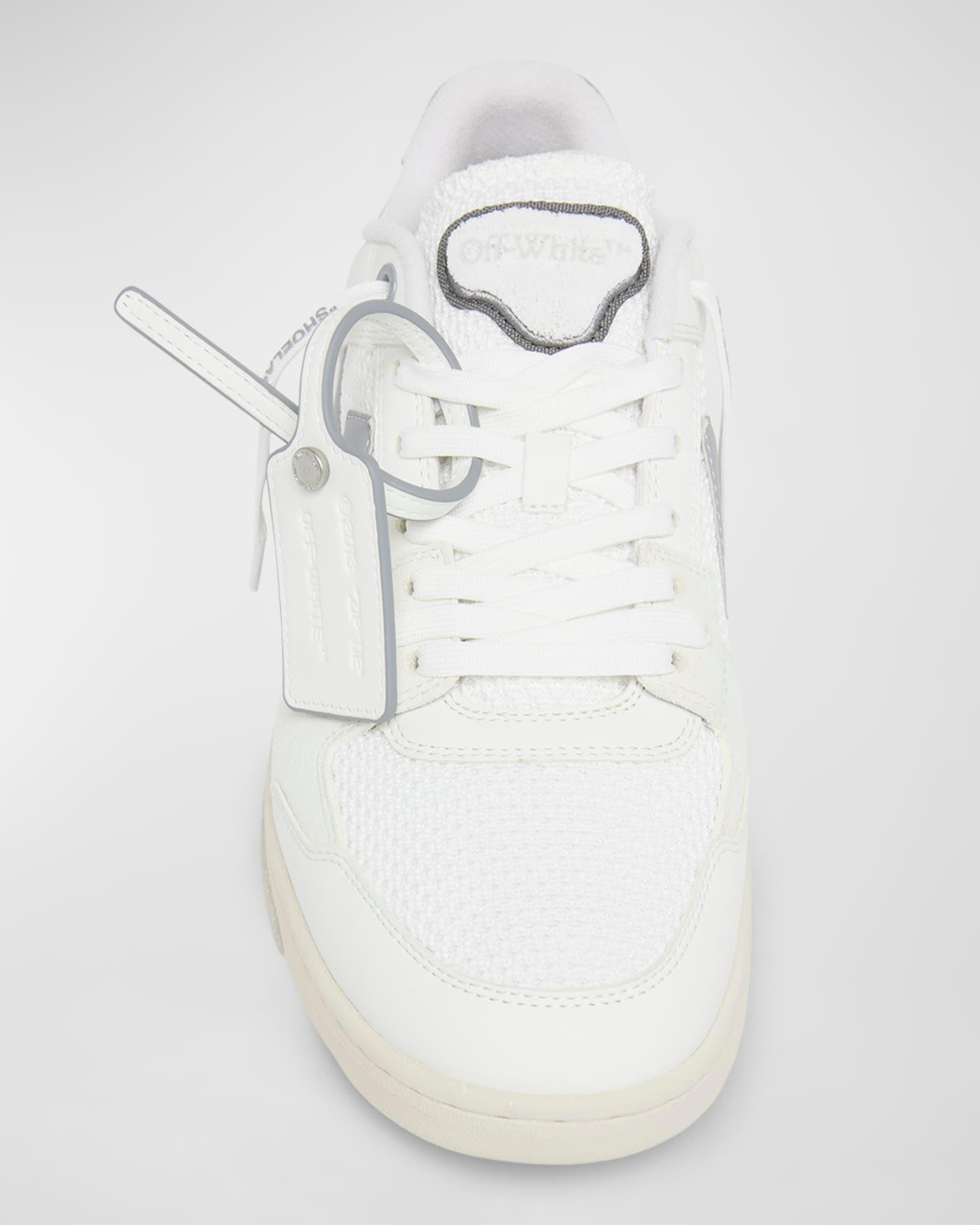 Men's Slim Out Of Office Mesh and Leather Low-Top Sneakers Product Image