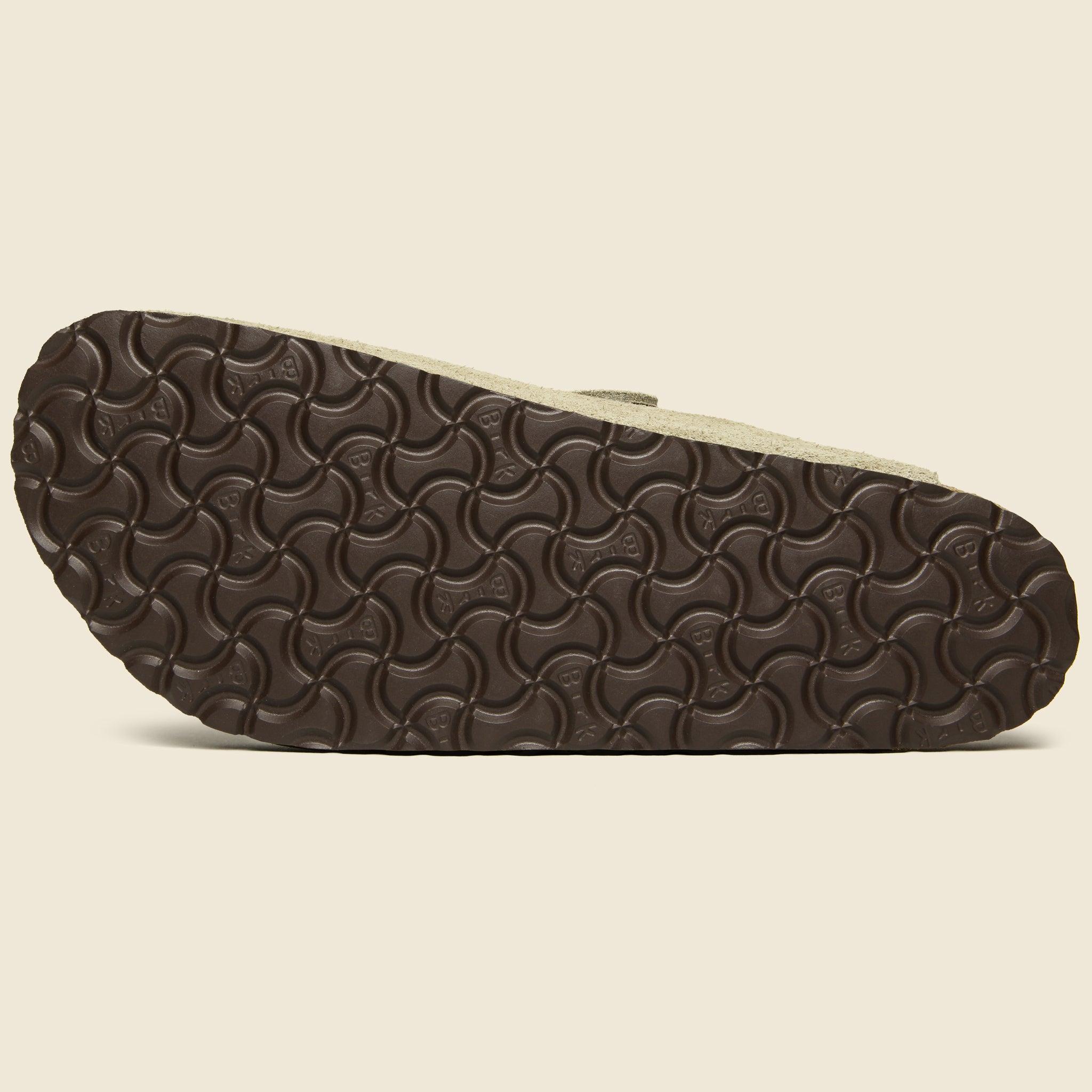 Boston Suede Clog - Taupe Product Image