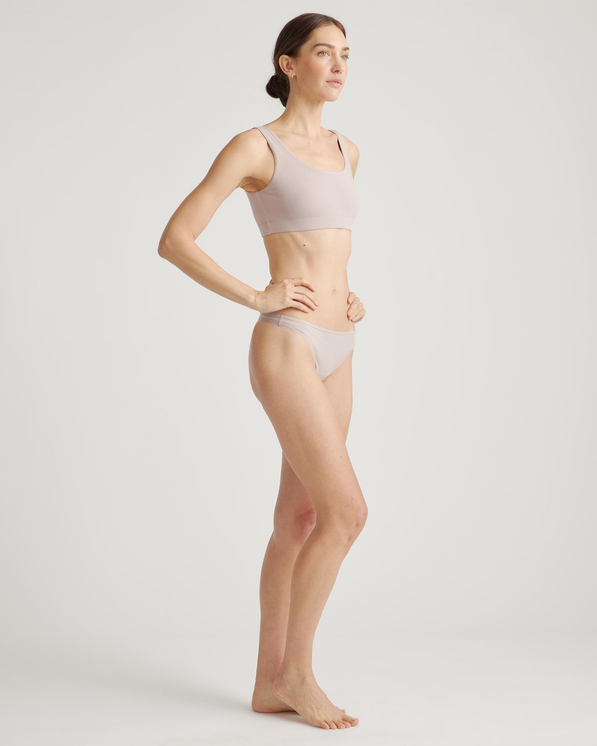 Quince | Women's Thong Size XL, Organic Cotton Product Image