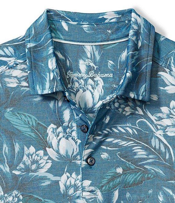 Tommy Bahama Midnight Excursions Short Sleeve Polo Shirt Product Image