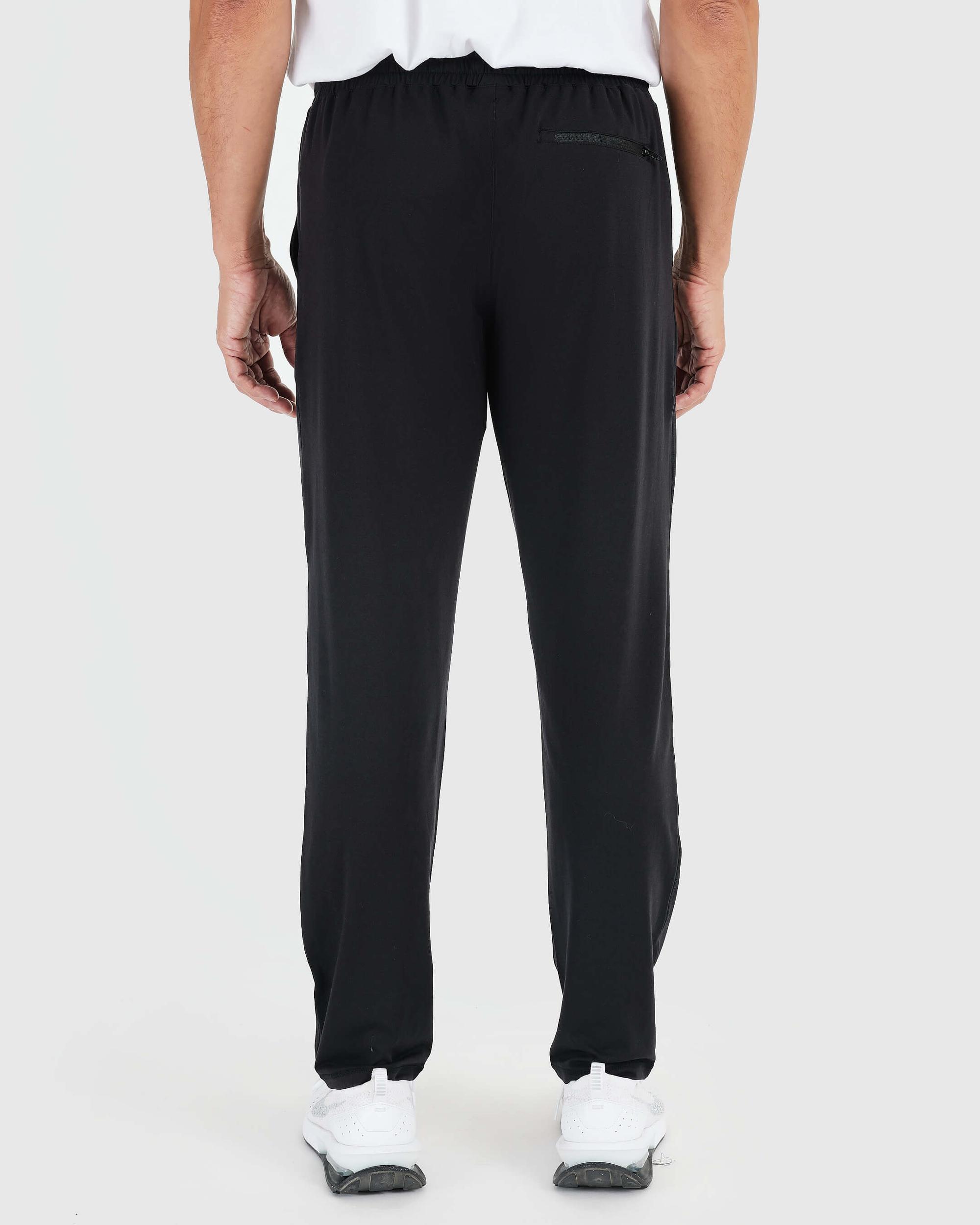 Black Active Comfort Straight Leg Pant Product Image