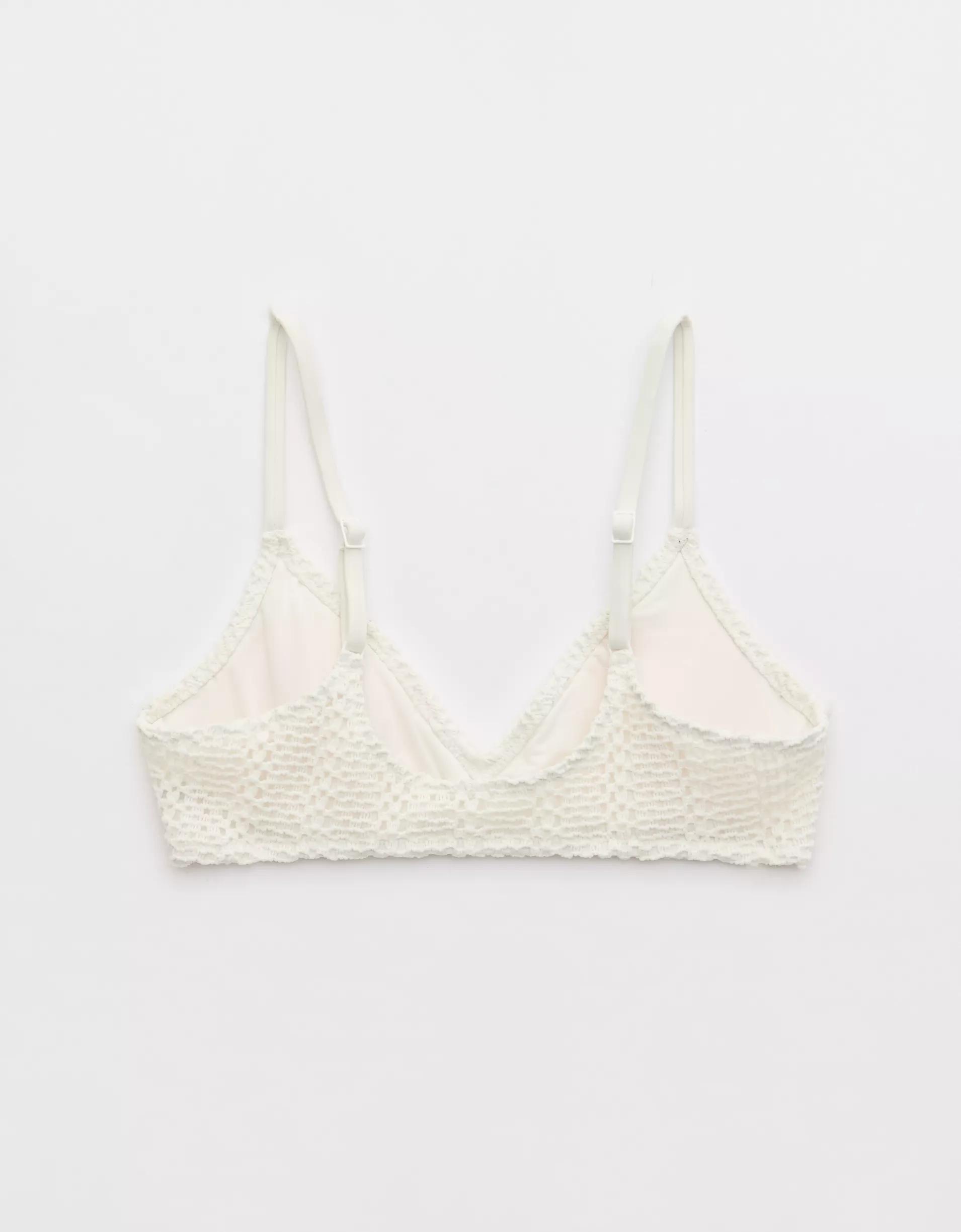 Aerie Cloudweave Crochet Voop Bikini Top Product Image