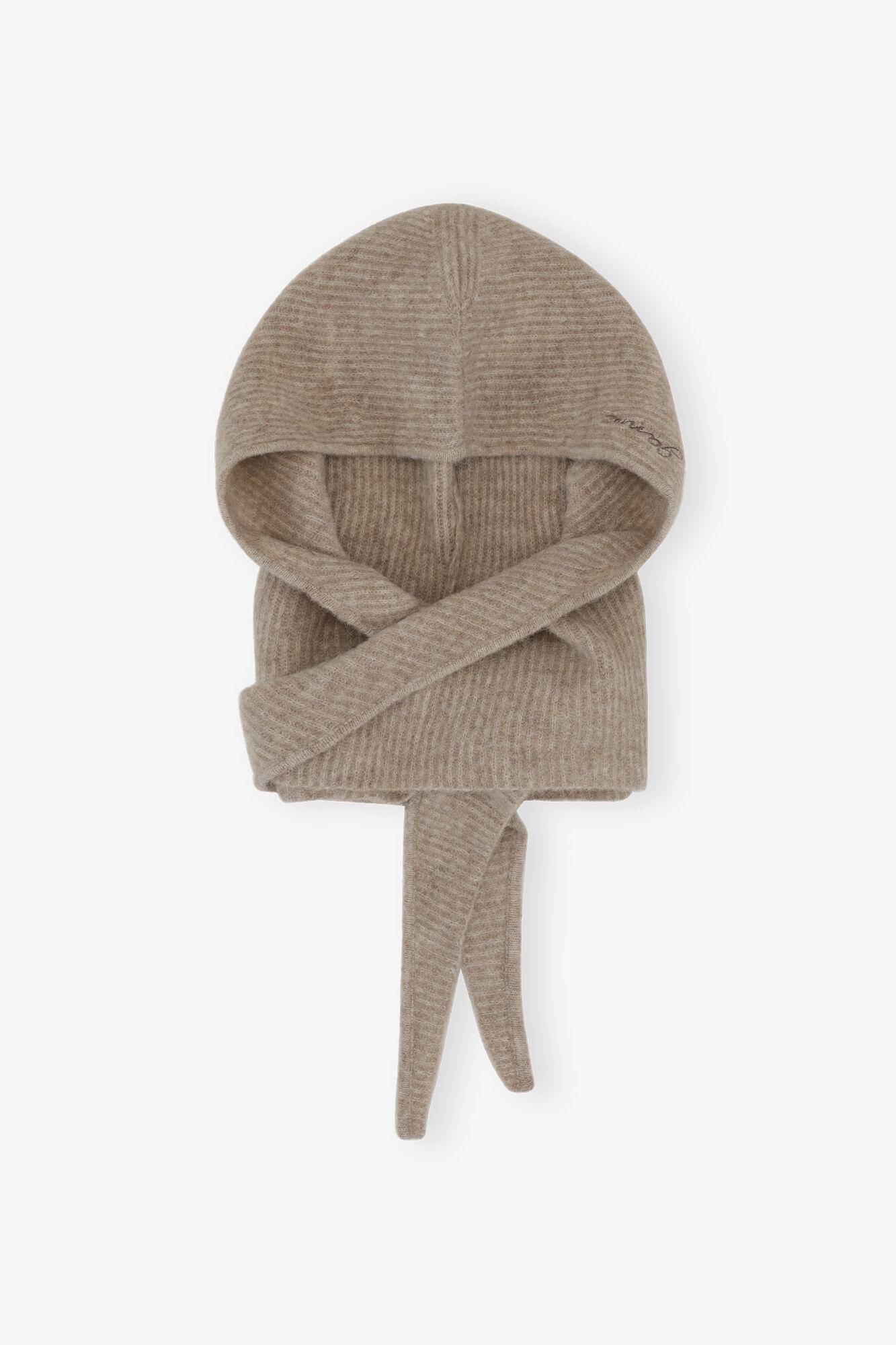Brown Soft Wool Balaclava Product Image