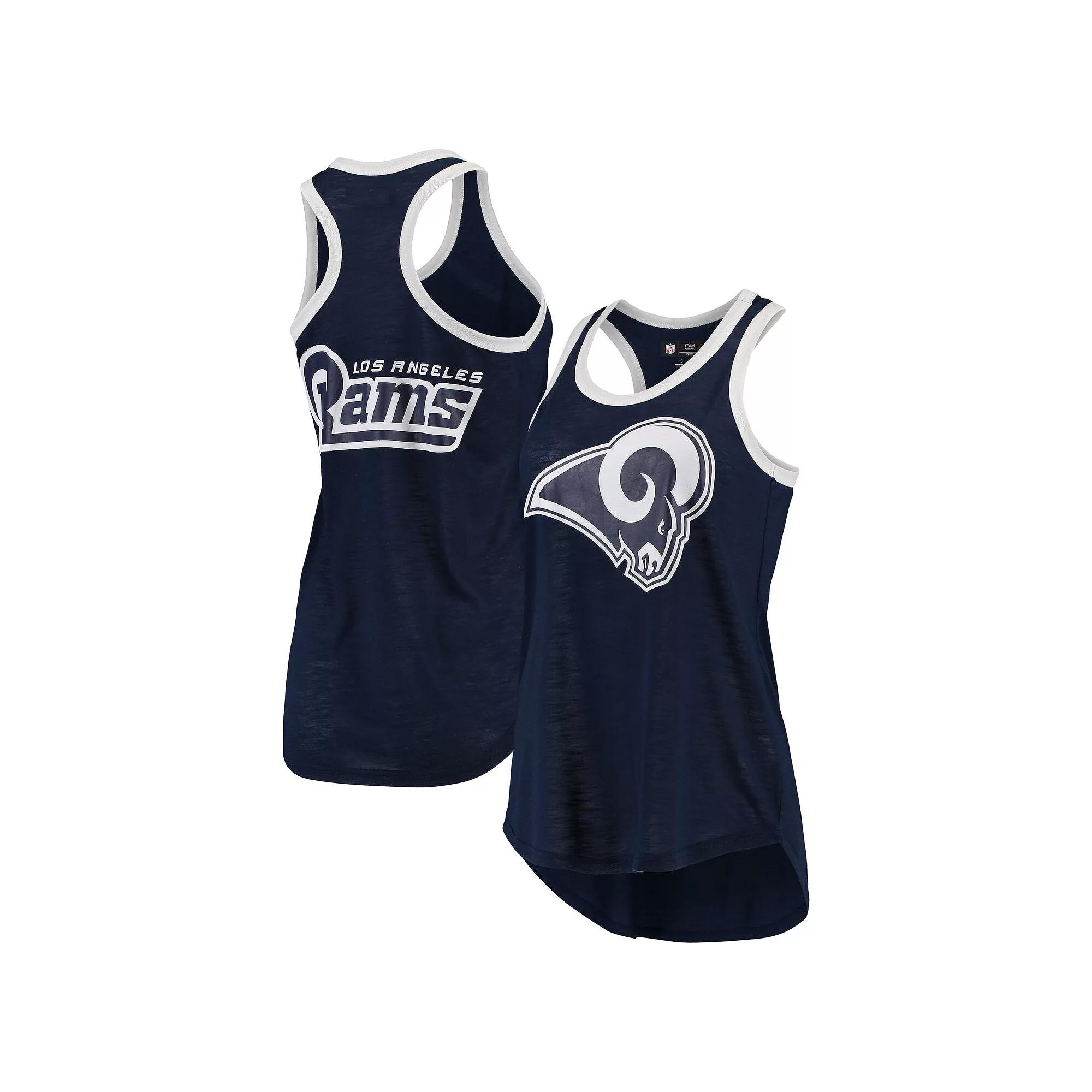 Women's G-III 4Her by Carl Banks Navy Los Angeles Rams Tater Tank Top, Size: Medium, Blue Product Image
