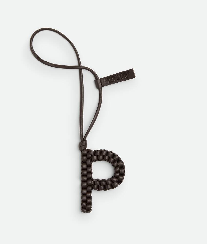 Men's Letter P Charm in Fondant Product Image