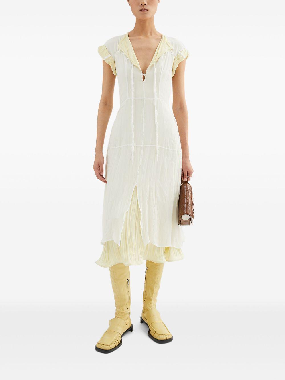 ruffled midi dress Product Image