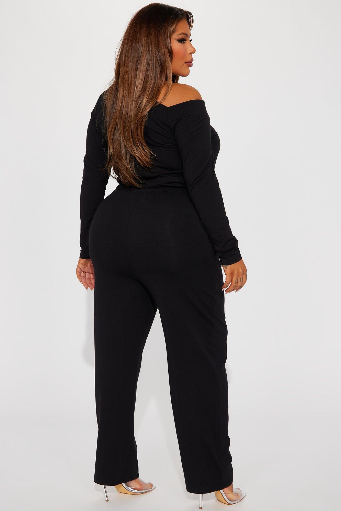 Switching Looks Jumpsuit  - Black Product Image