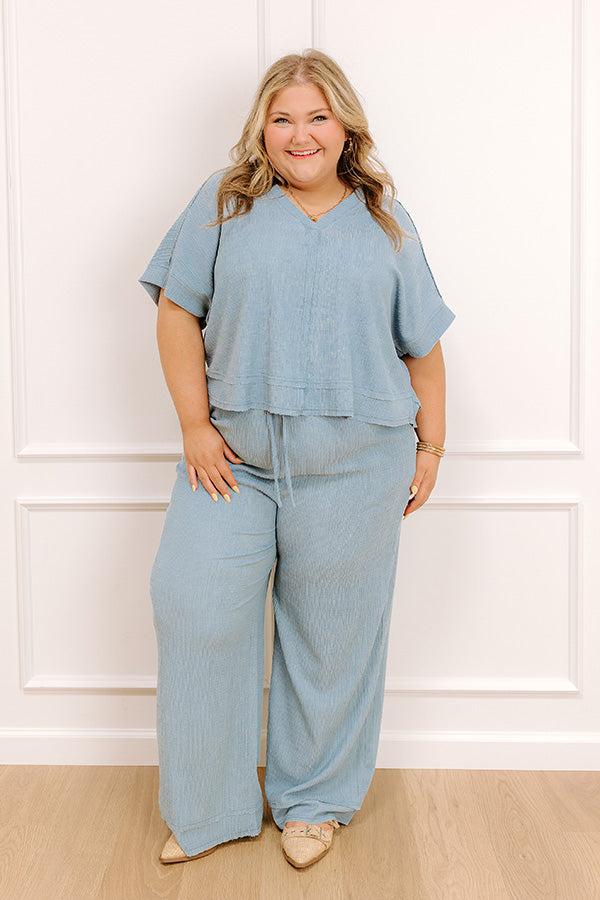 Ready For Vacay Knit Top Curves Product Image