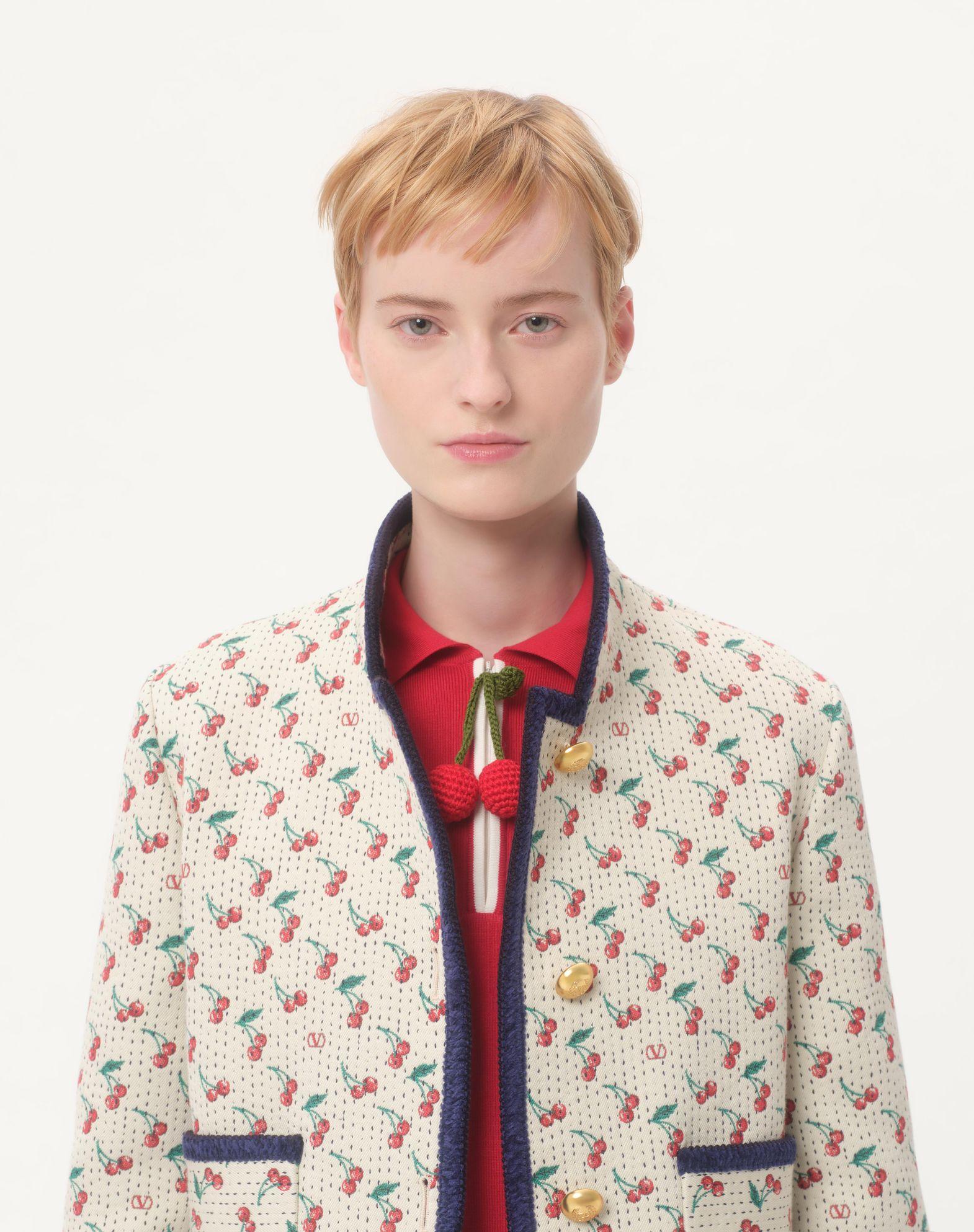 Cotton Top With Cherry Product Image