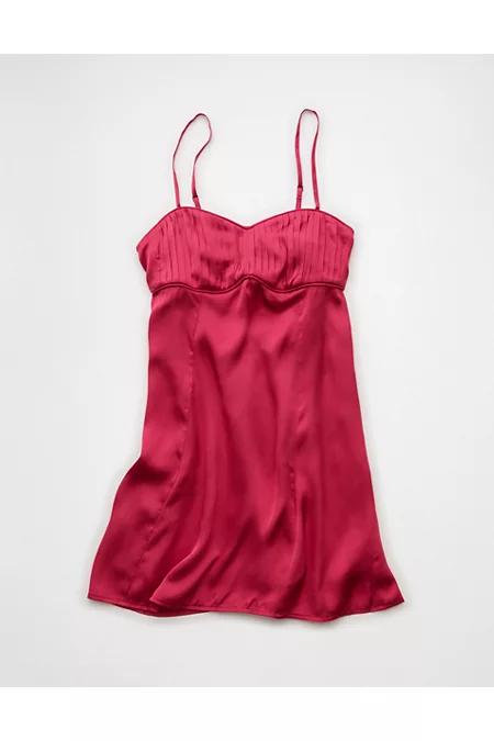 AE Satin Sweetheart Mini Slip Dress Women's Product Image