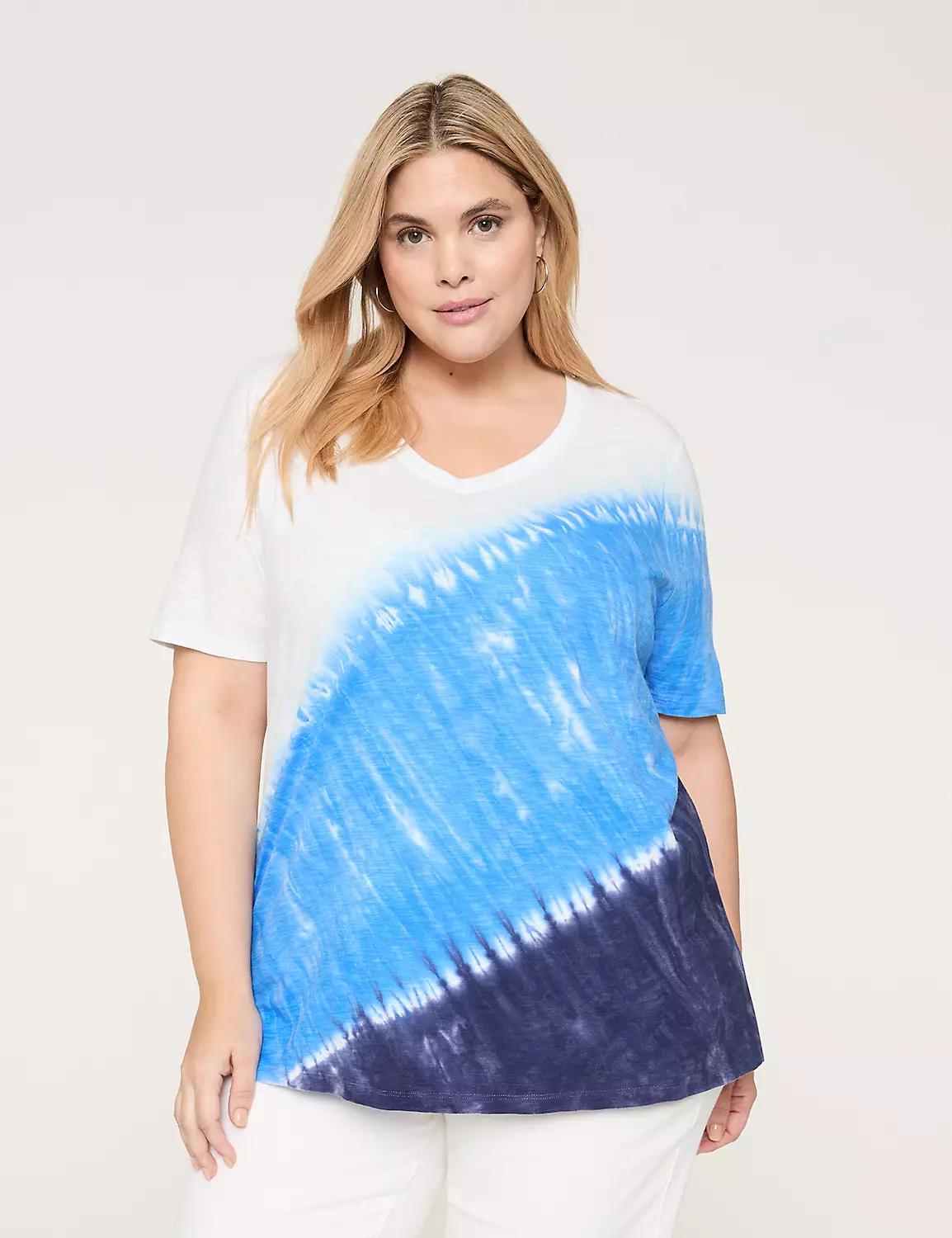 Perfect Sleeve V-Neck Tee Product Image